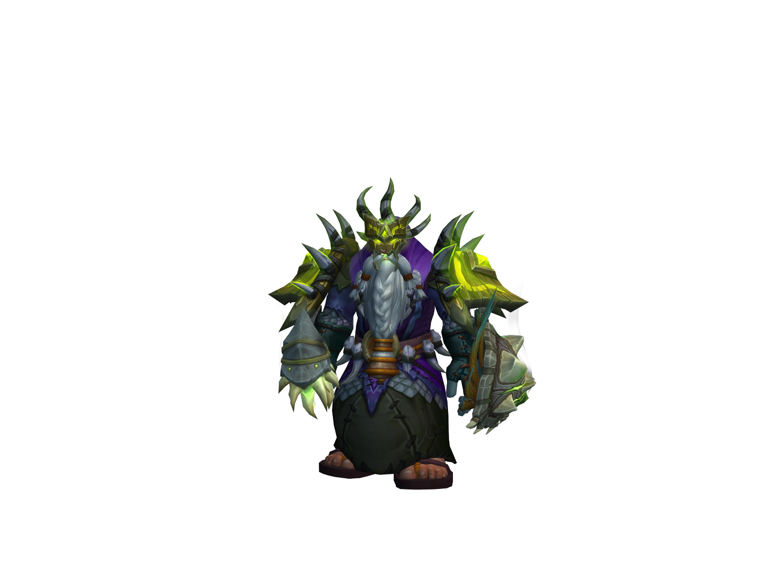 Sharrit 3D character render