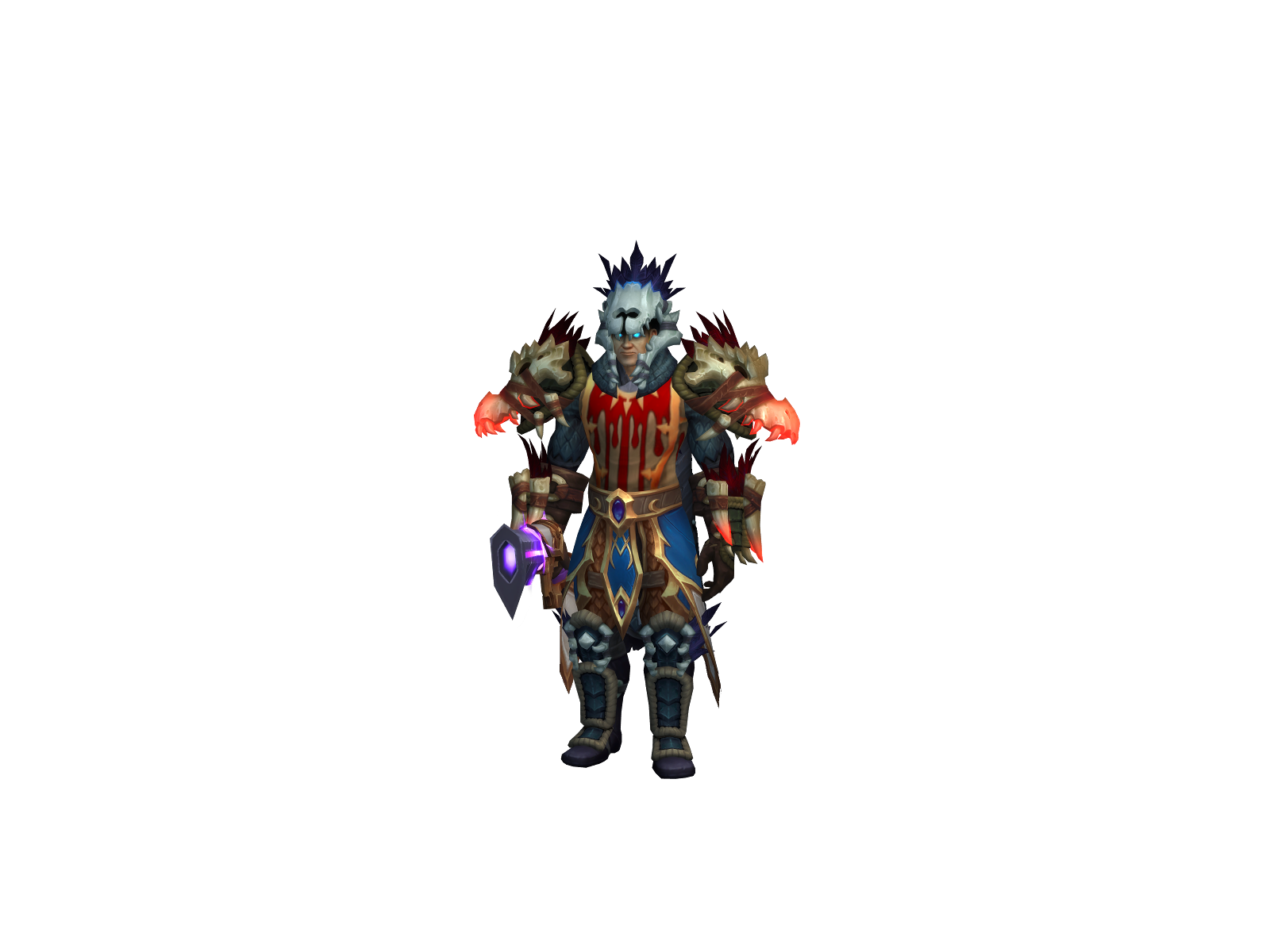 Daig 3D character render