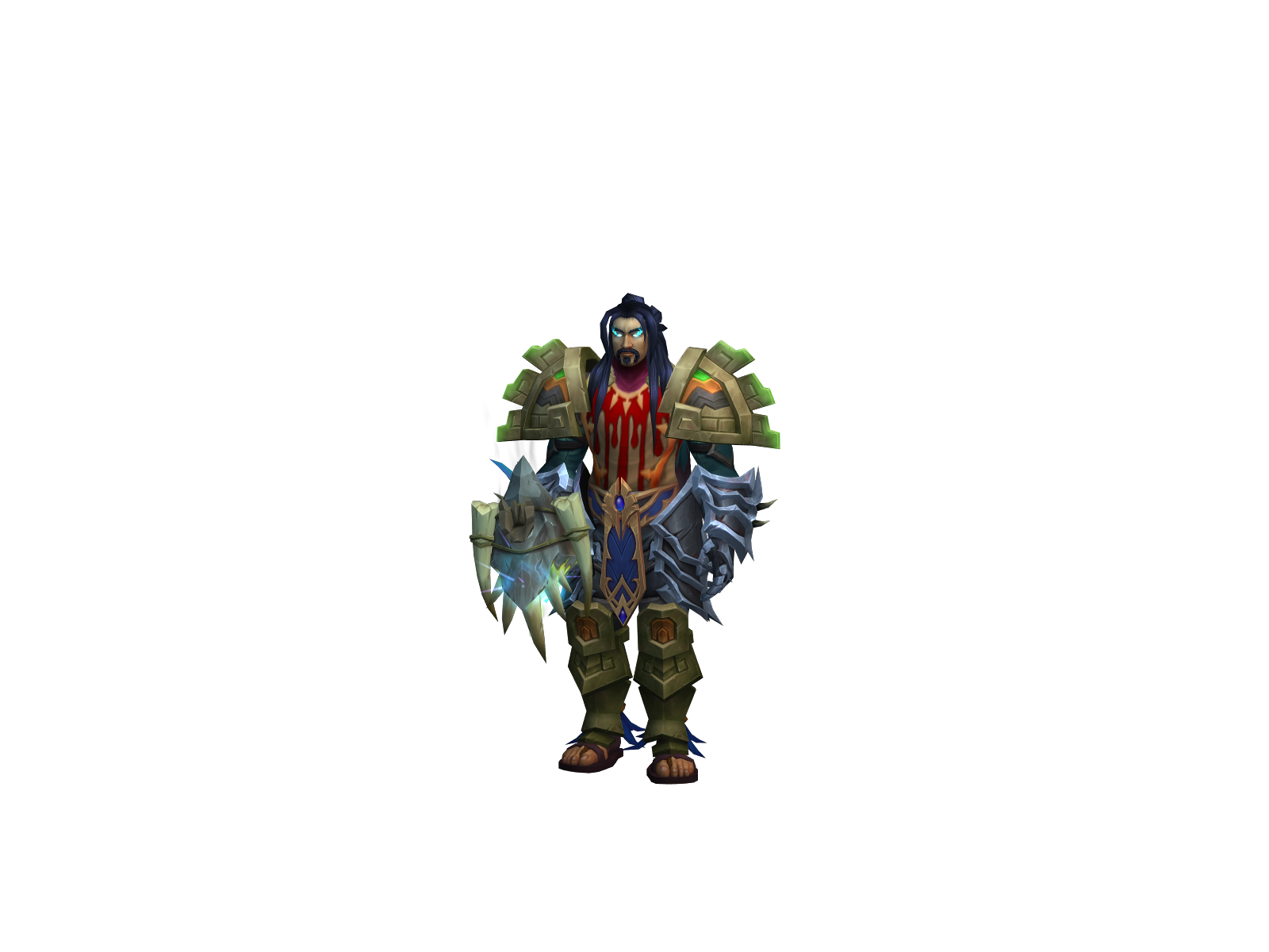 Soulblaed 3D character render