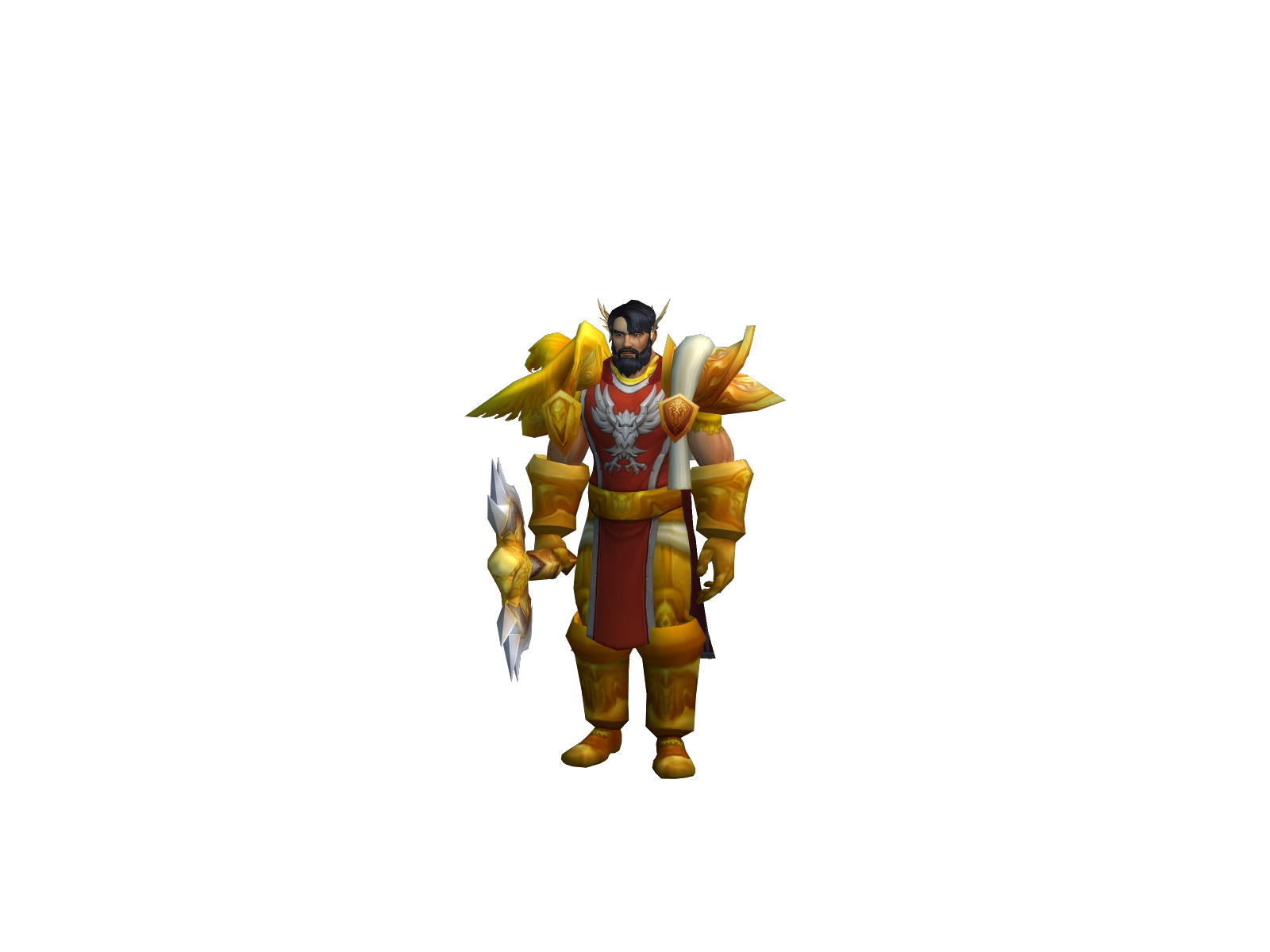 Tayrell 3D character render
