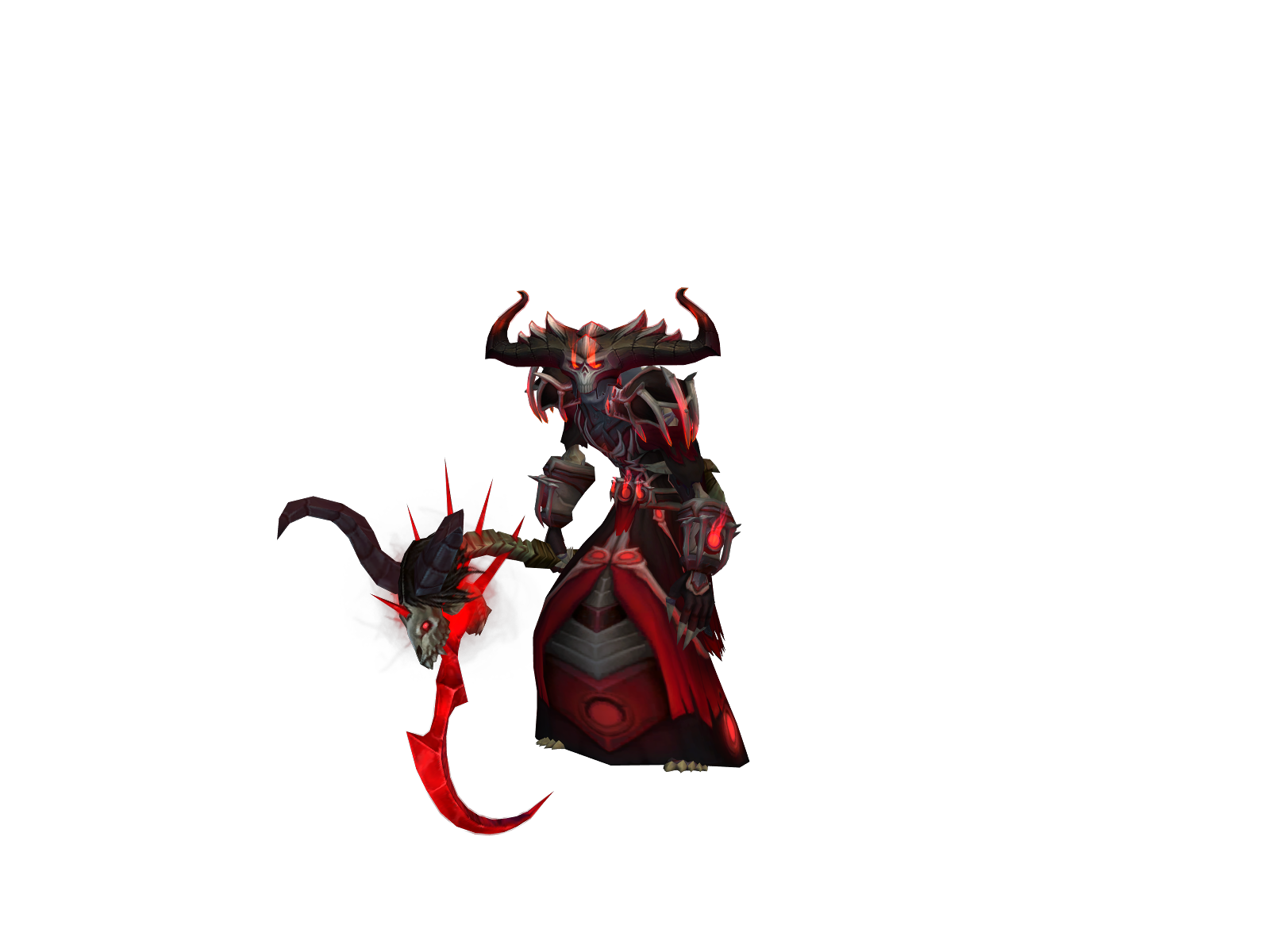 Raptox 3D character render