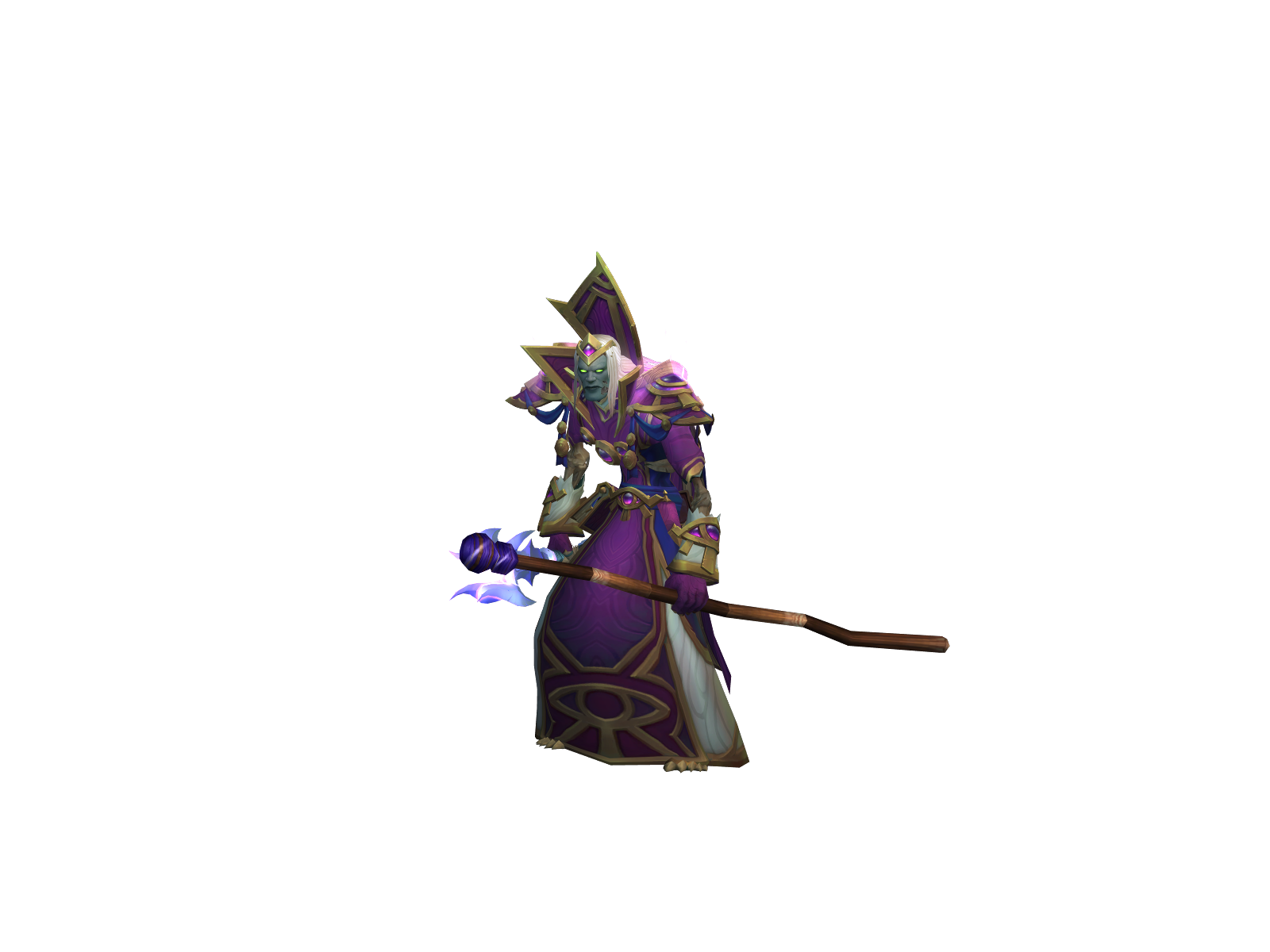 Nèckron 3D character render