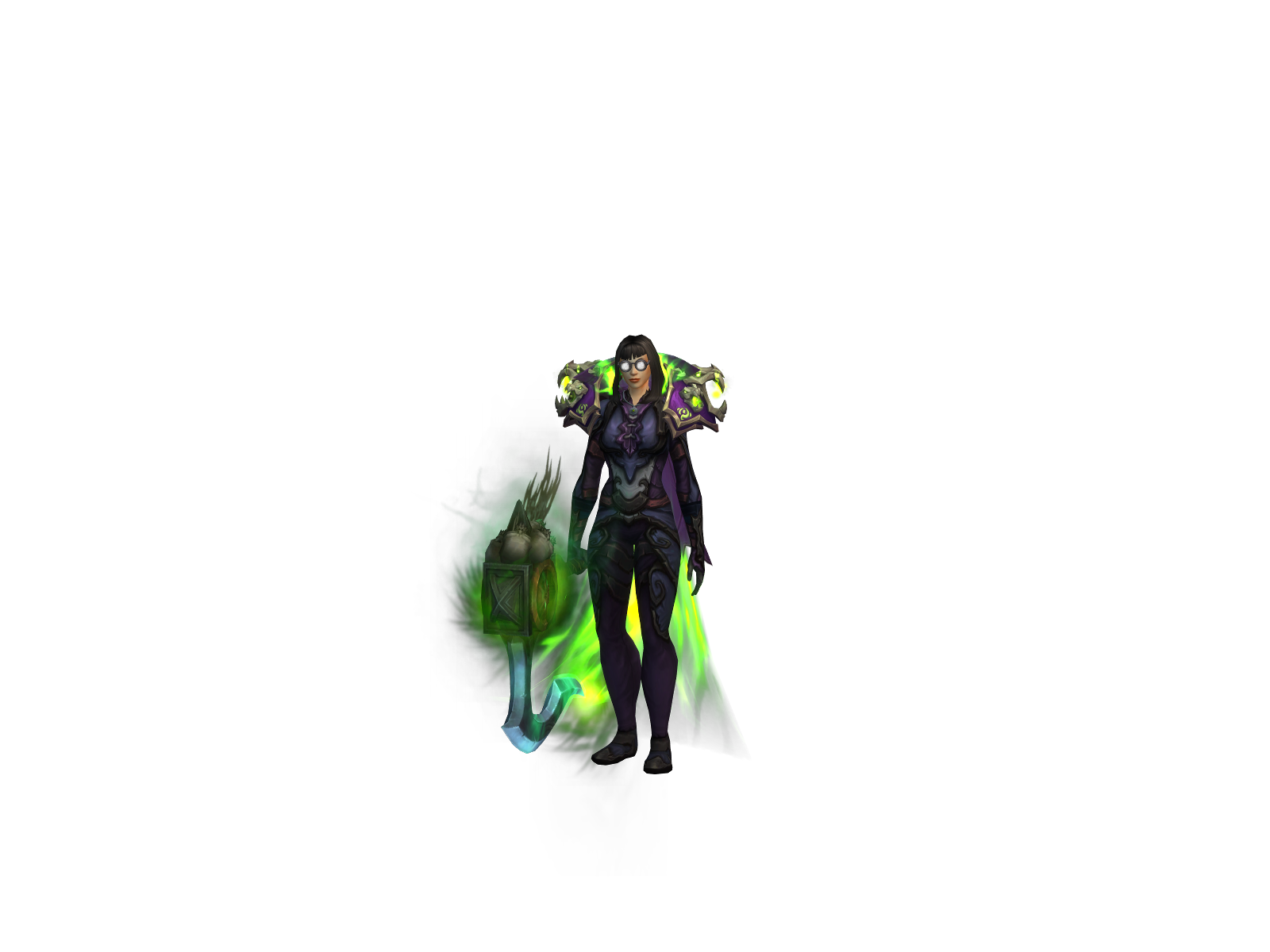 Alyssià 3D character render