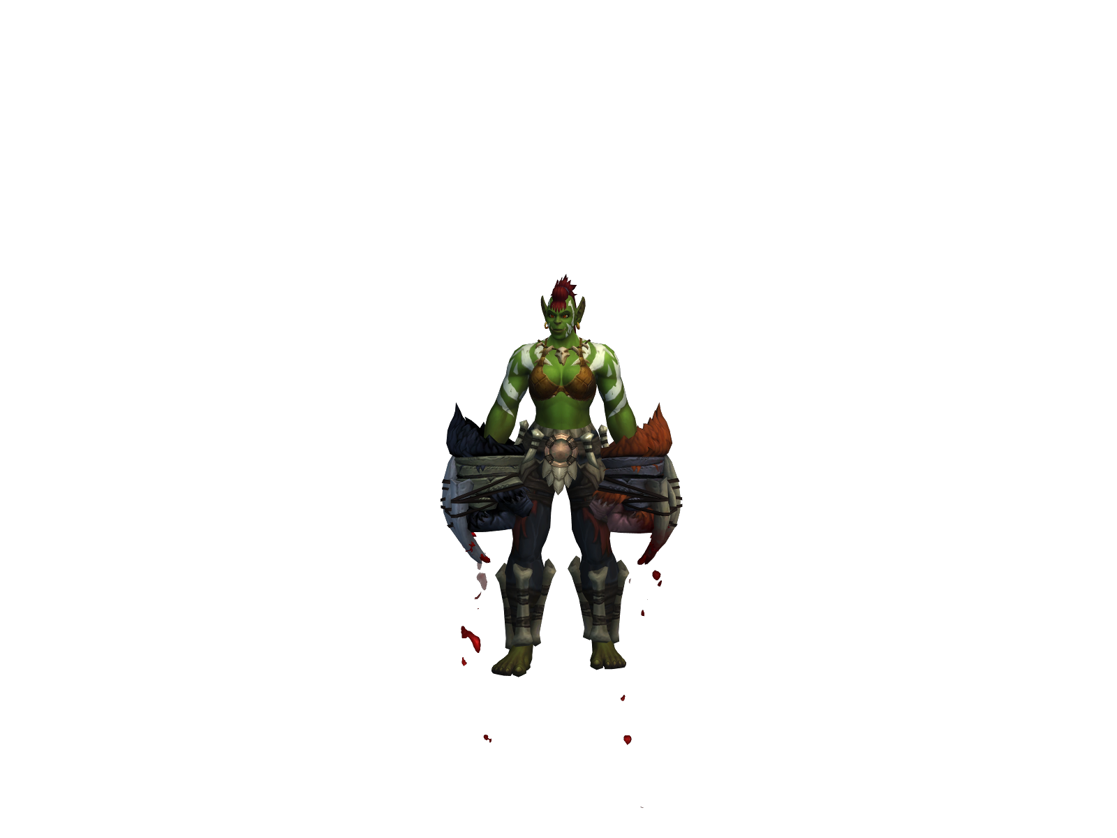 Porca 3D character render