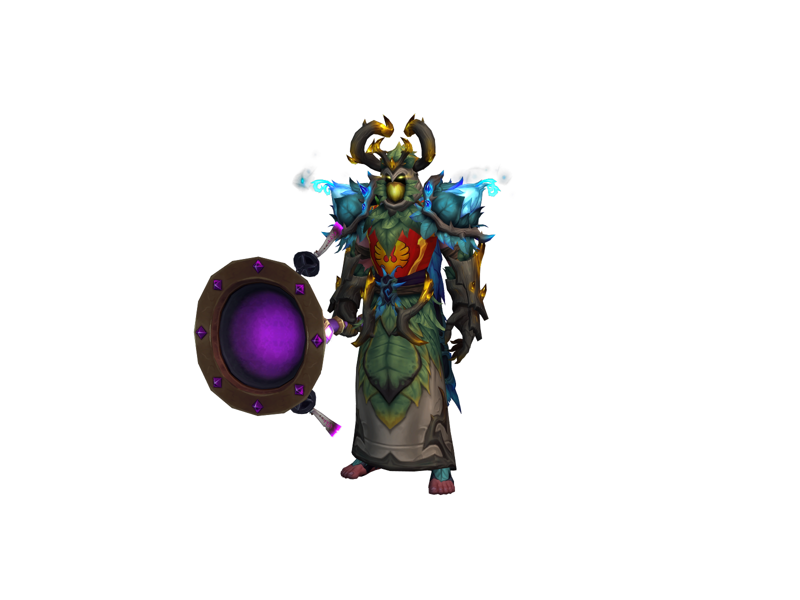 Megagaloman 3D character render