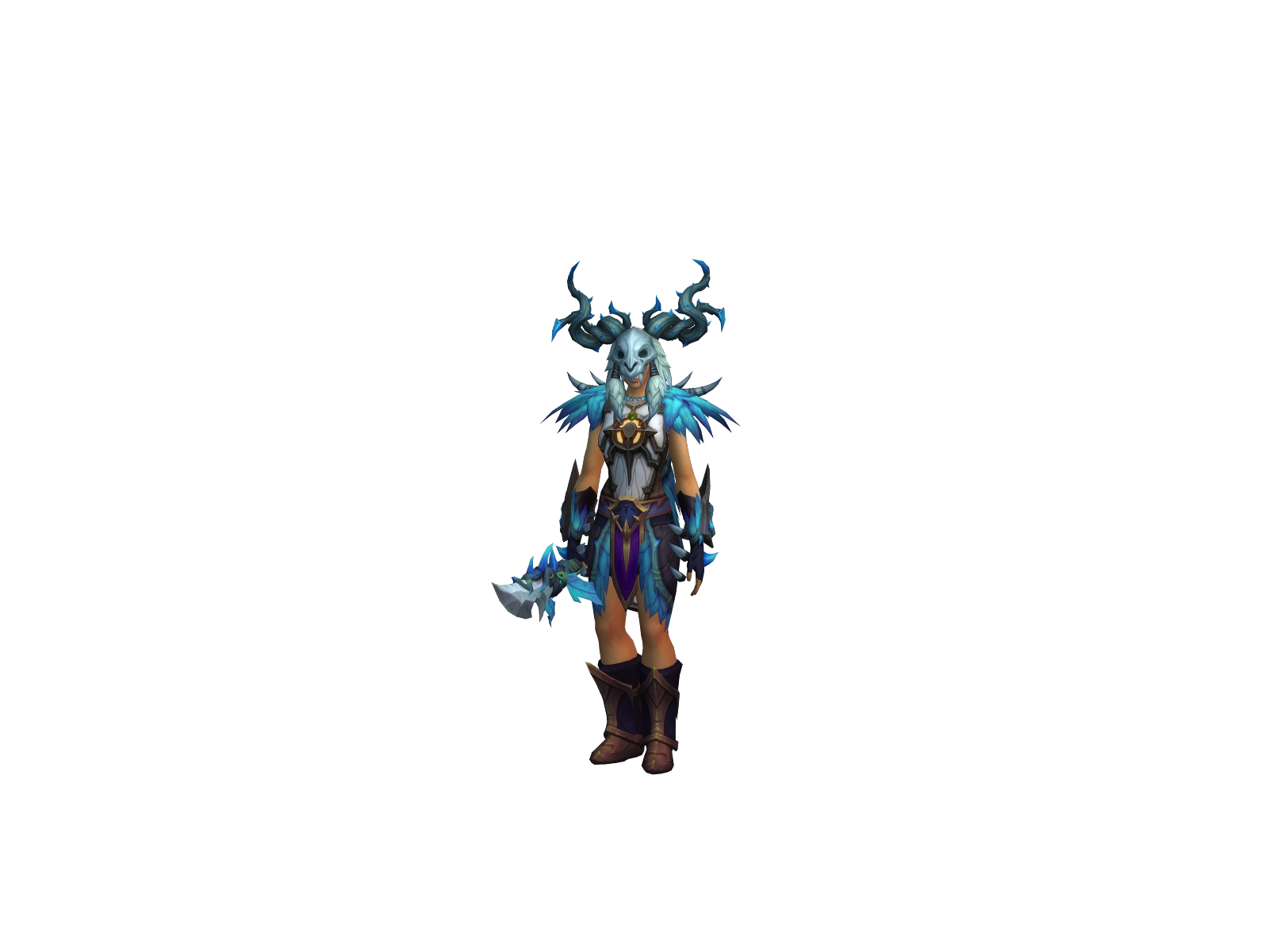 Crisalde 3D character render