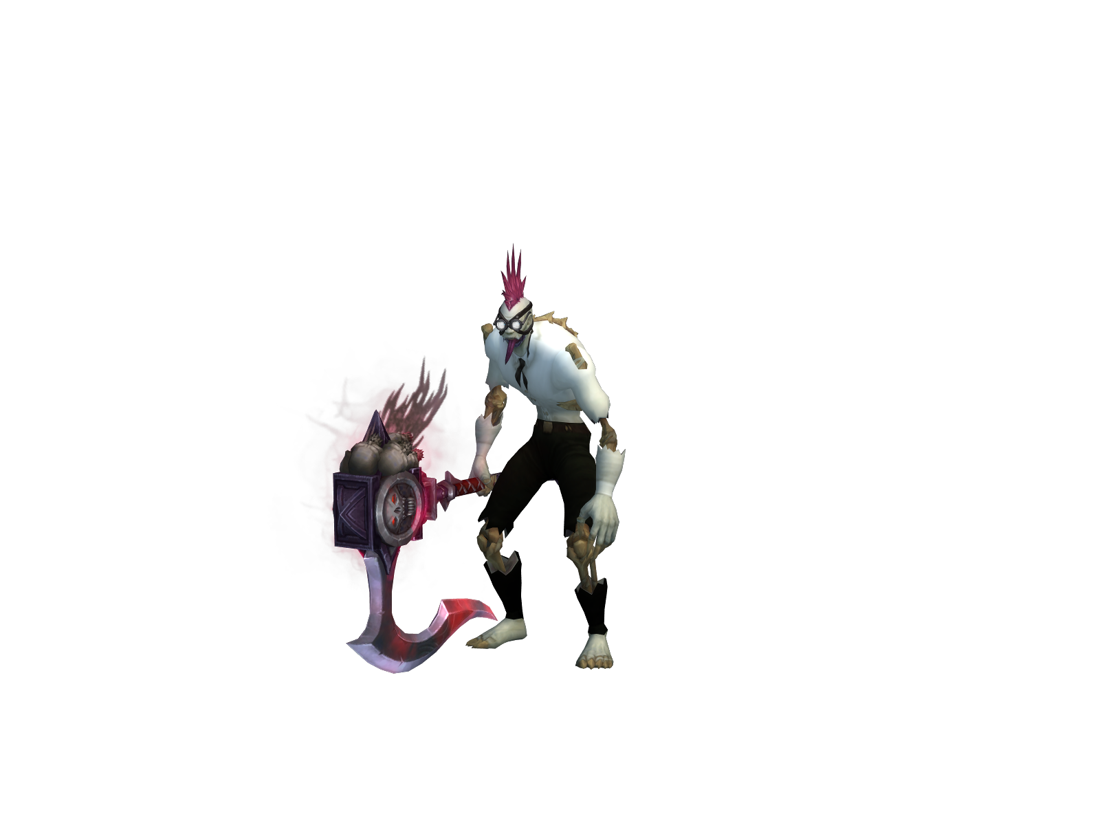 Mikeoxlong 3D character render