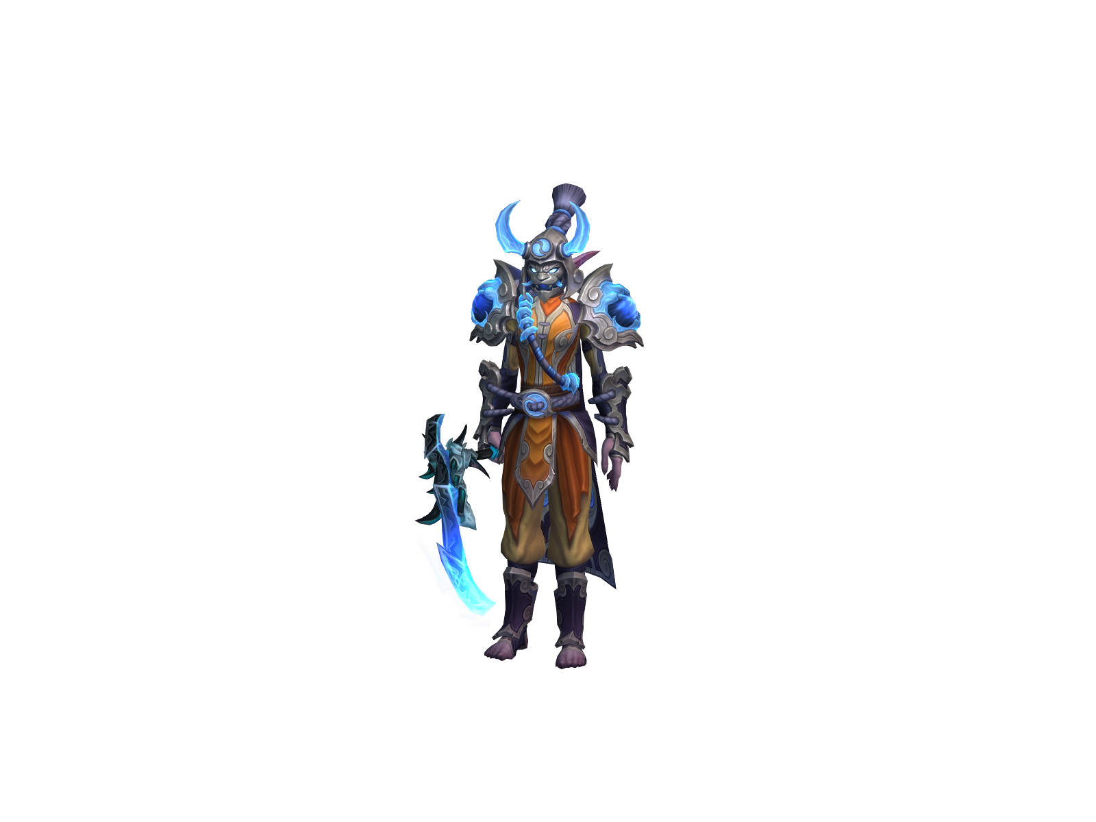 Öffline 3D character render