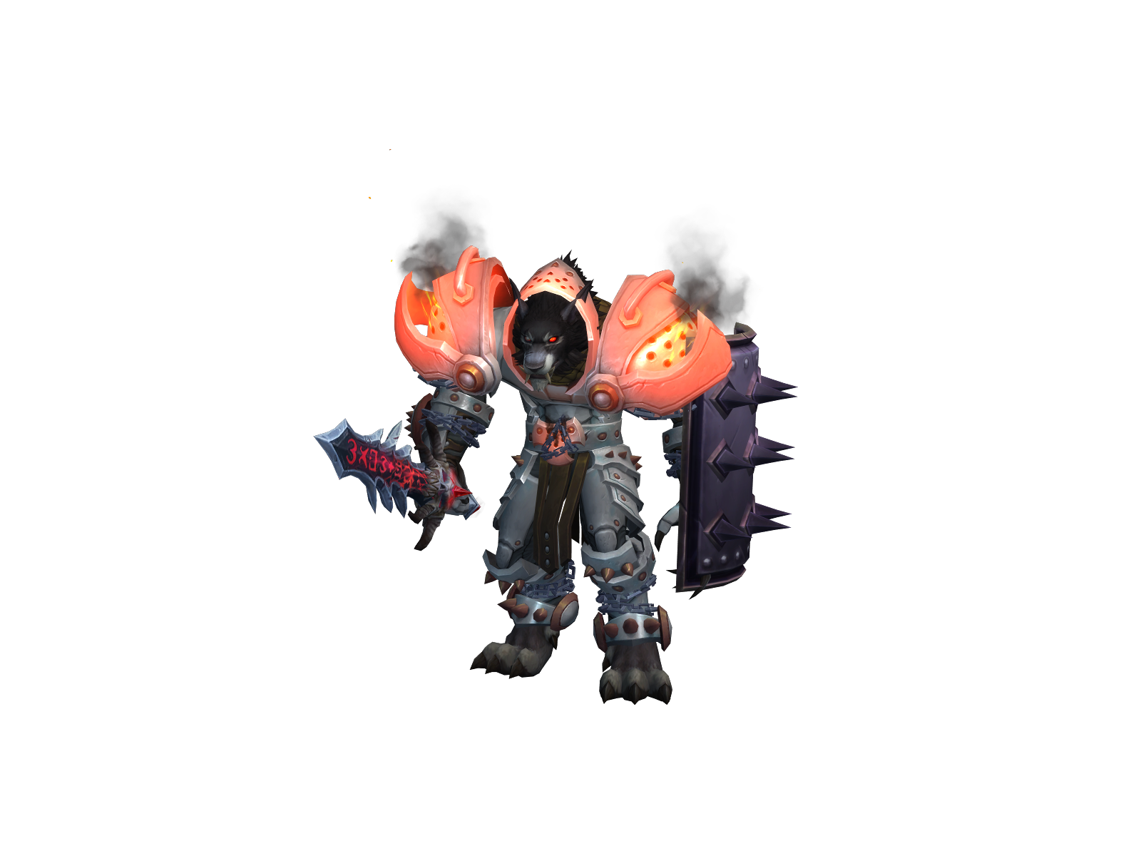 Squálòbeat 3D character render