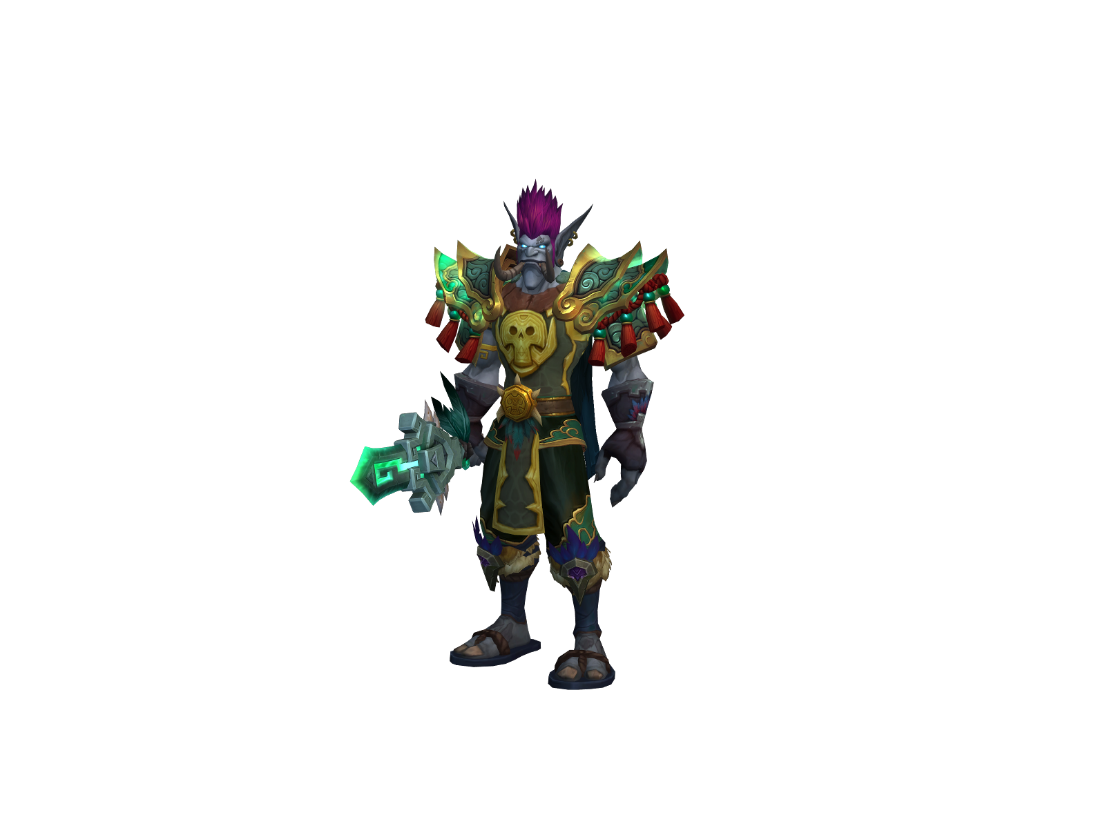 Kaht 3D character render
