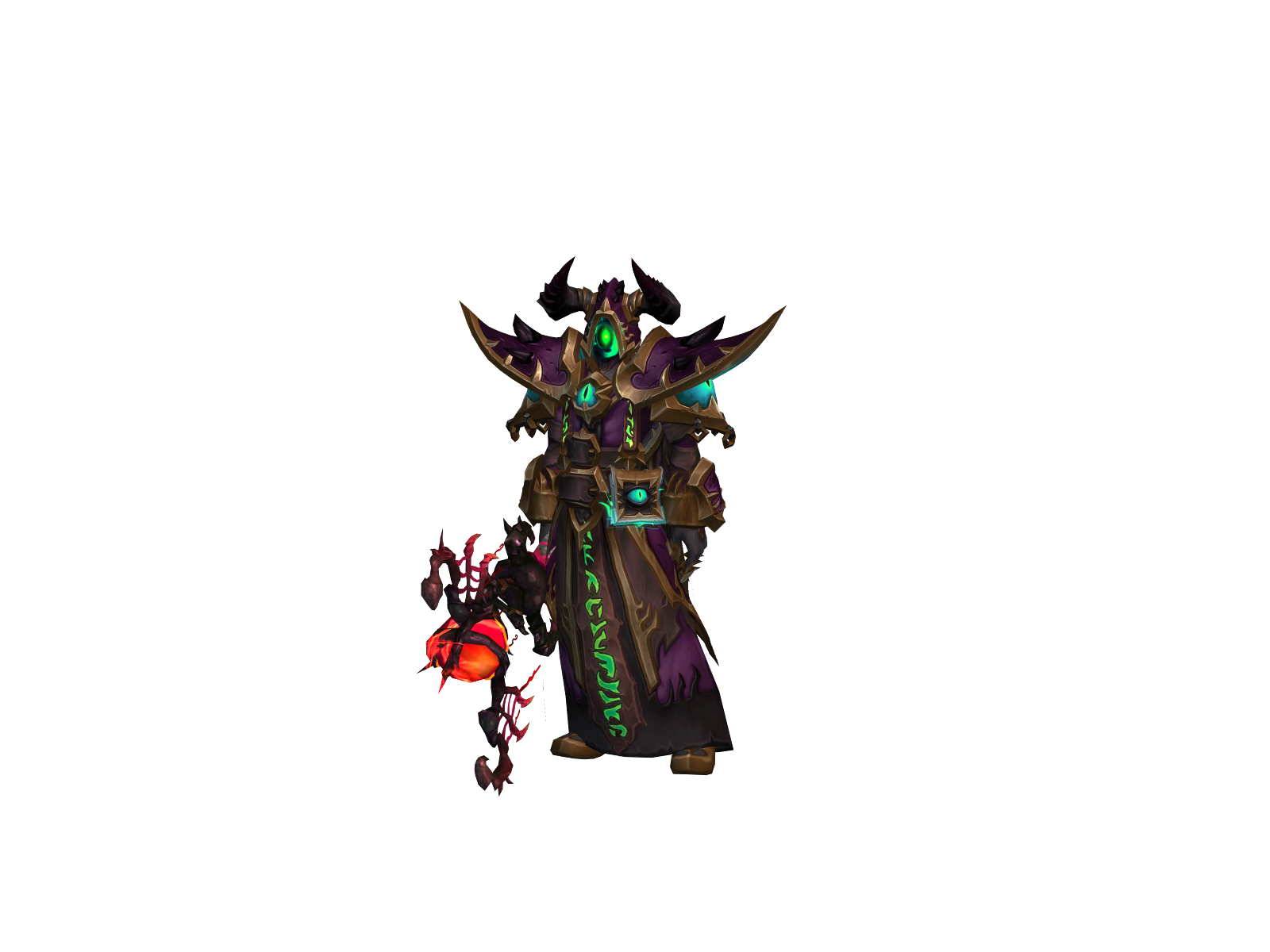 Pythoon 3D character render