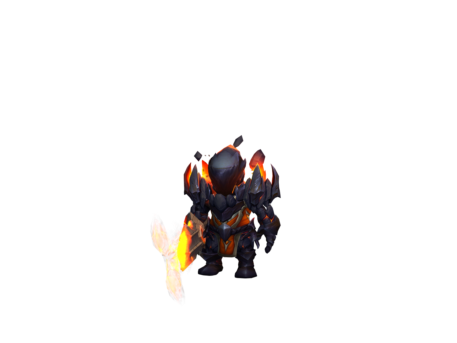Klynd 3D character render