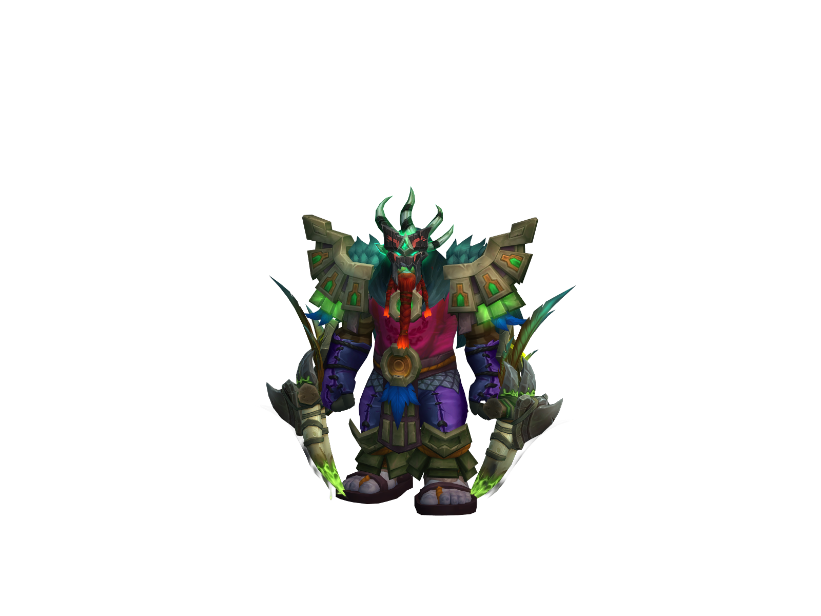 Shanaska 3D character render
