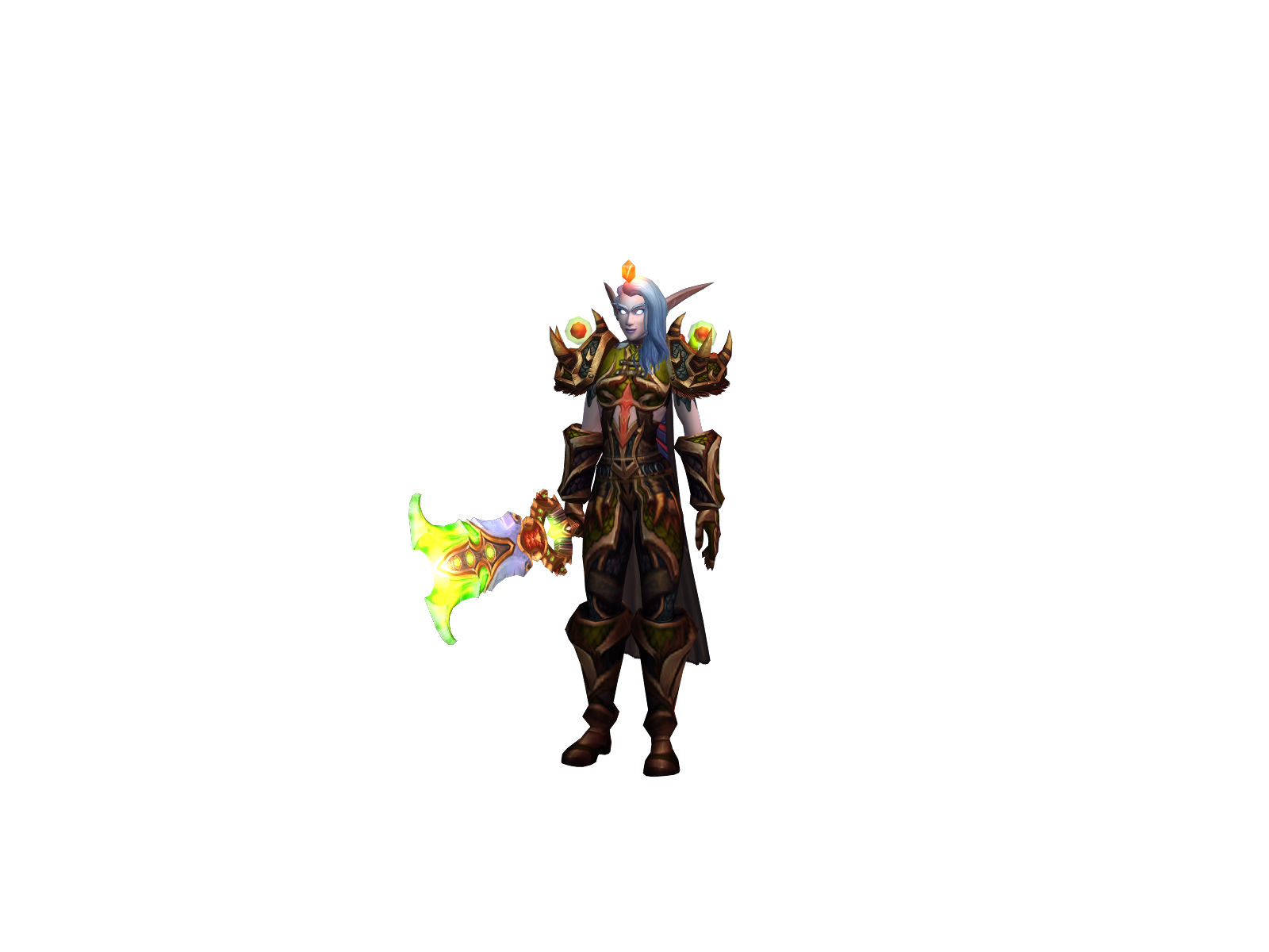 Overx 3D character render