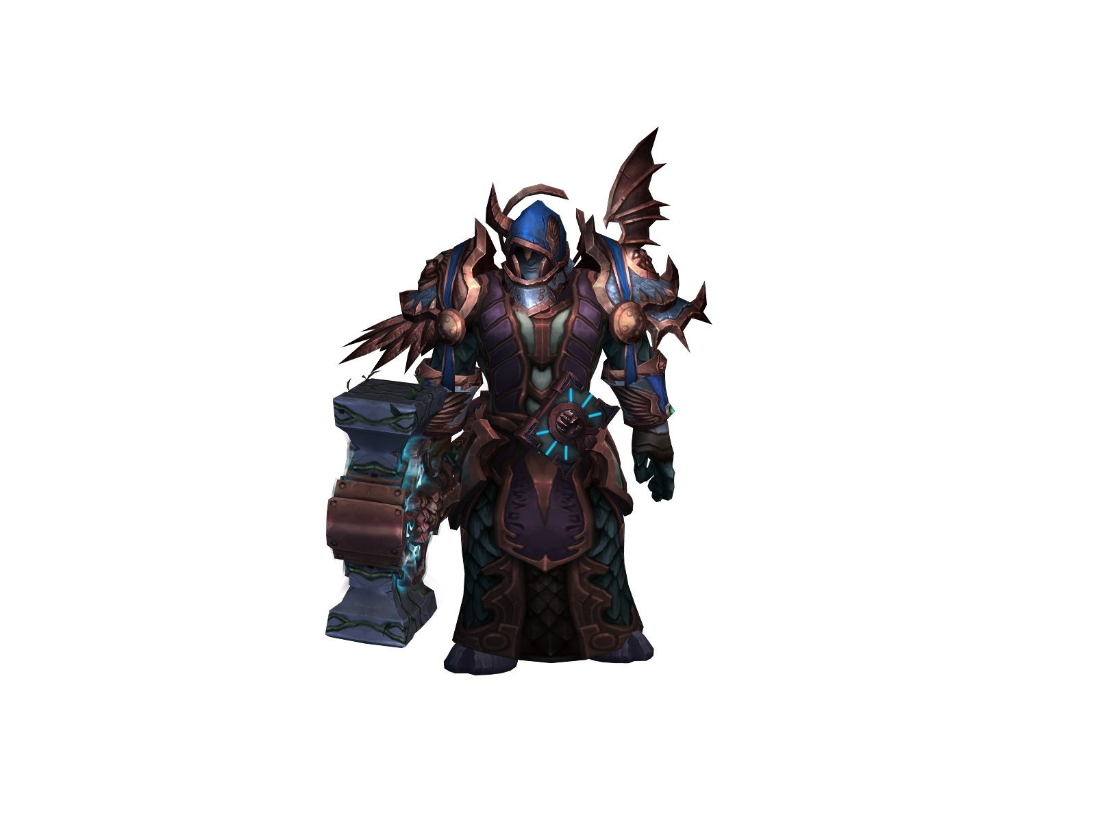 Caelestis 3D character render