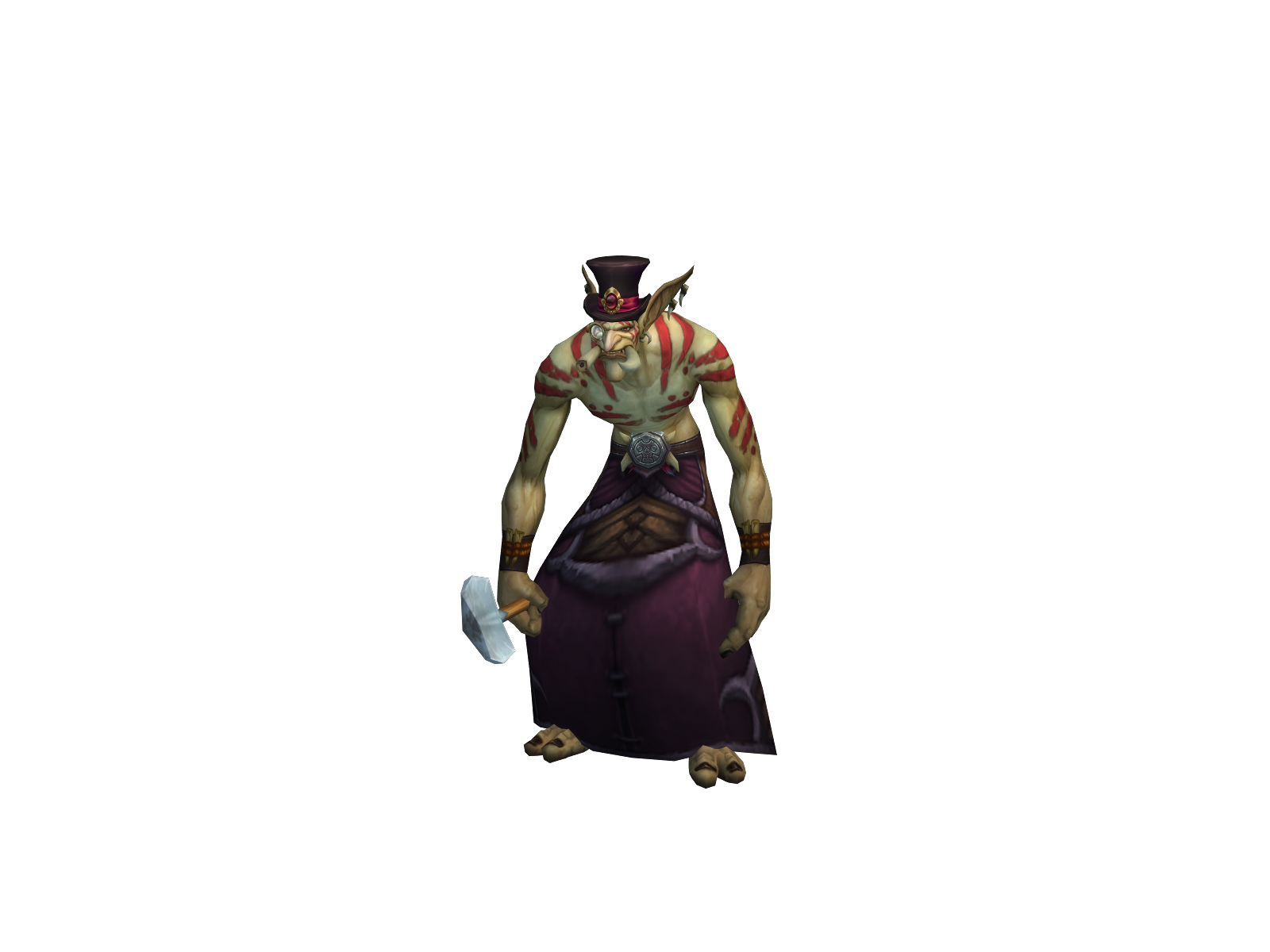 Ticro 3D character render