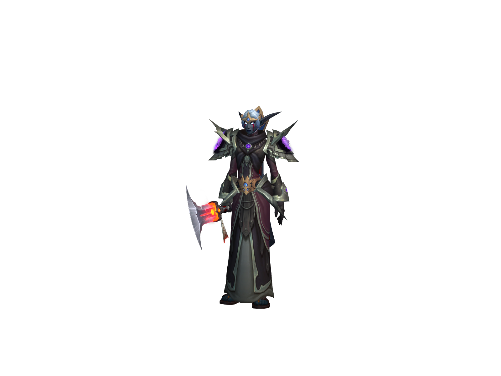 Voidside 3D character render