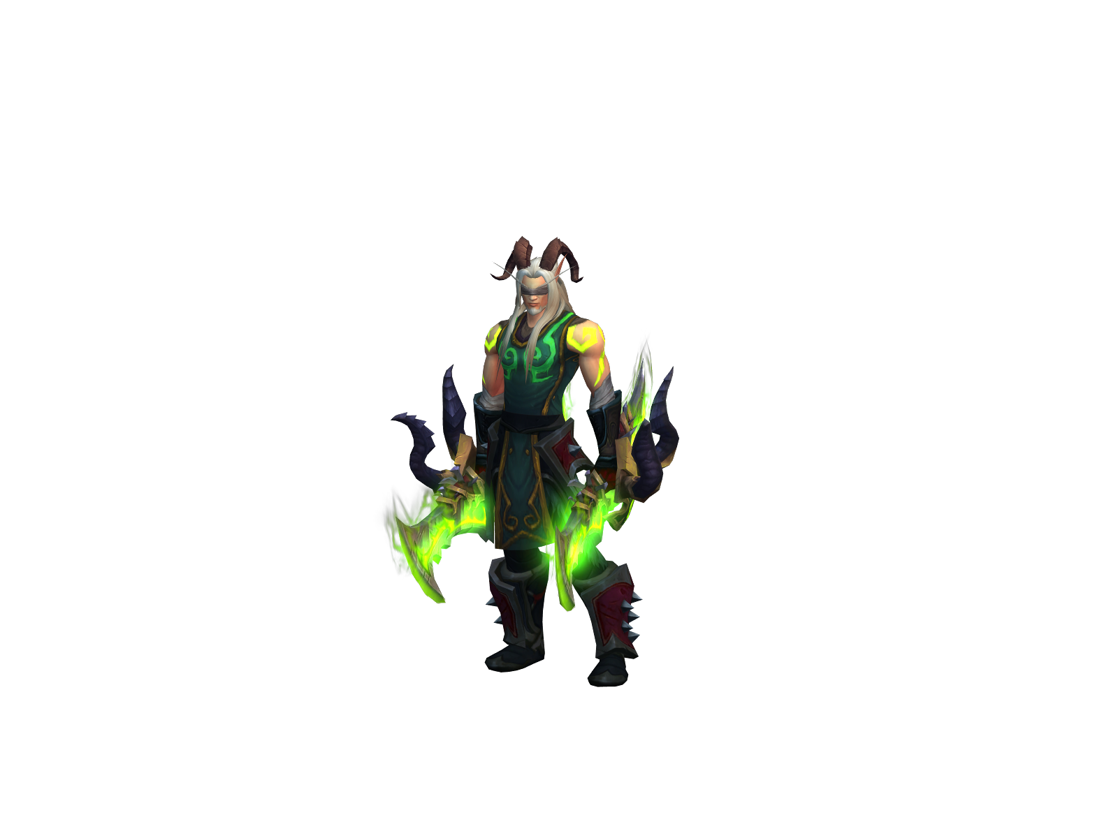 Raidan 3D character render