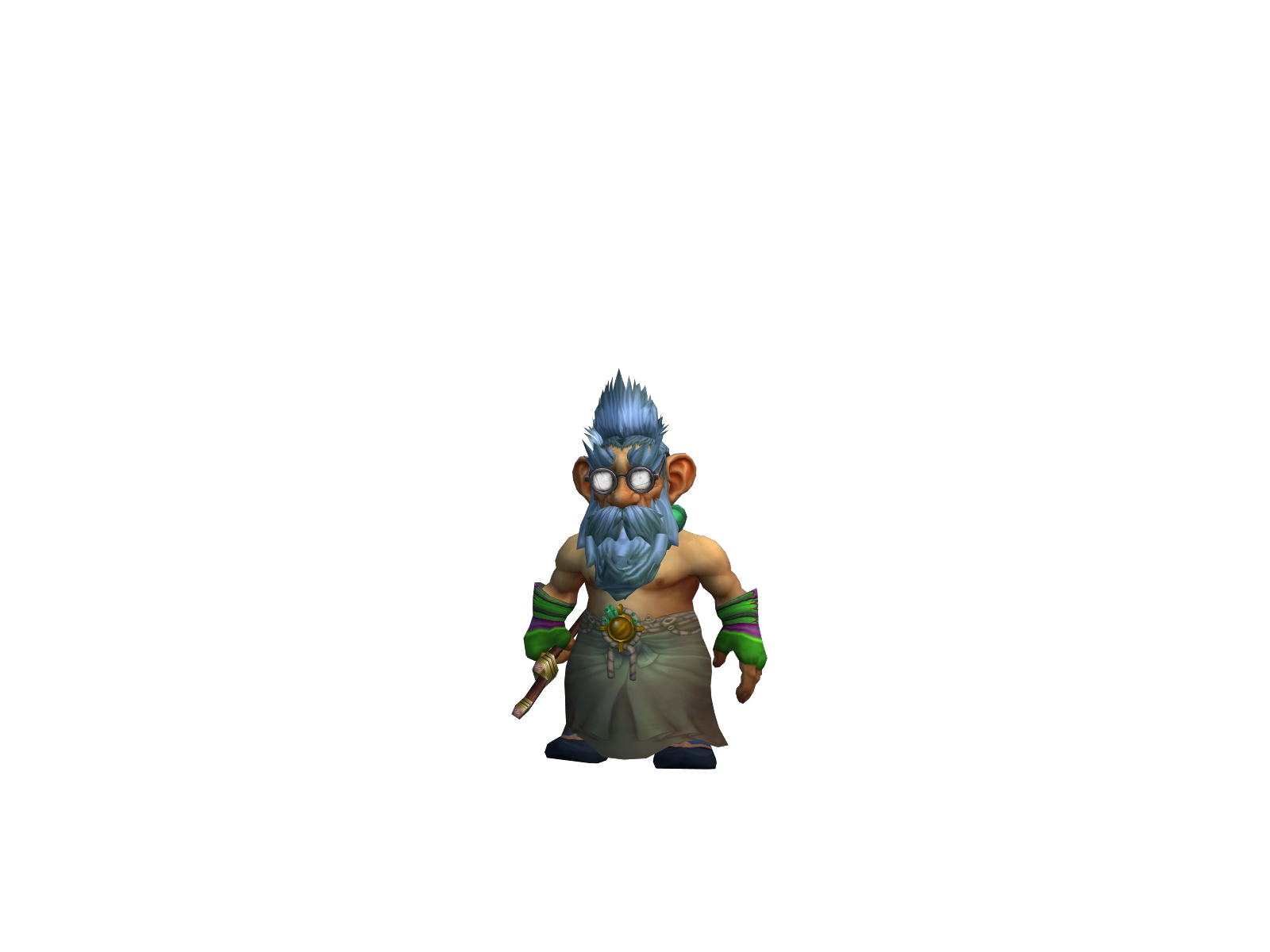 Karaff 3D character render