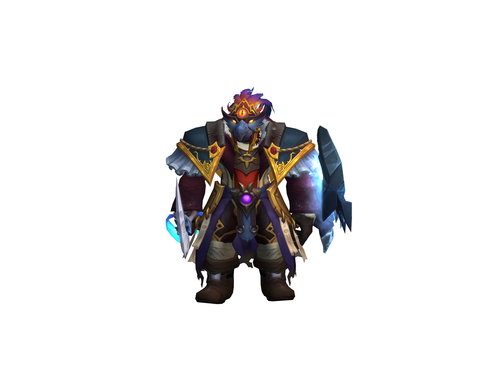 Ghazzgul 3D character render