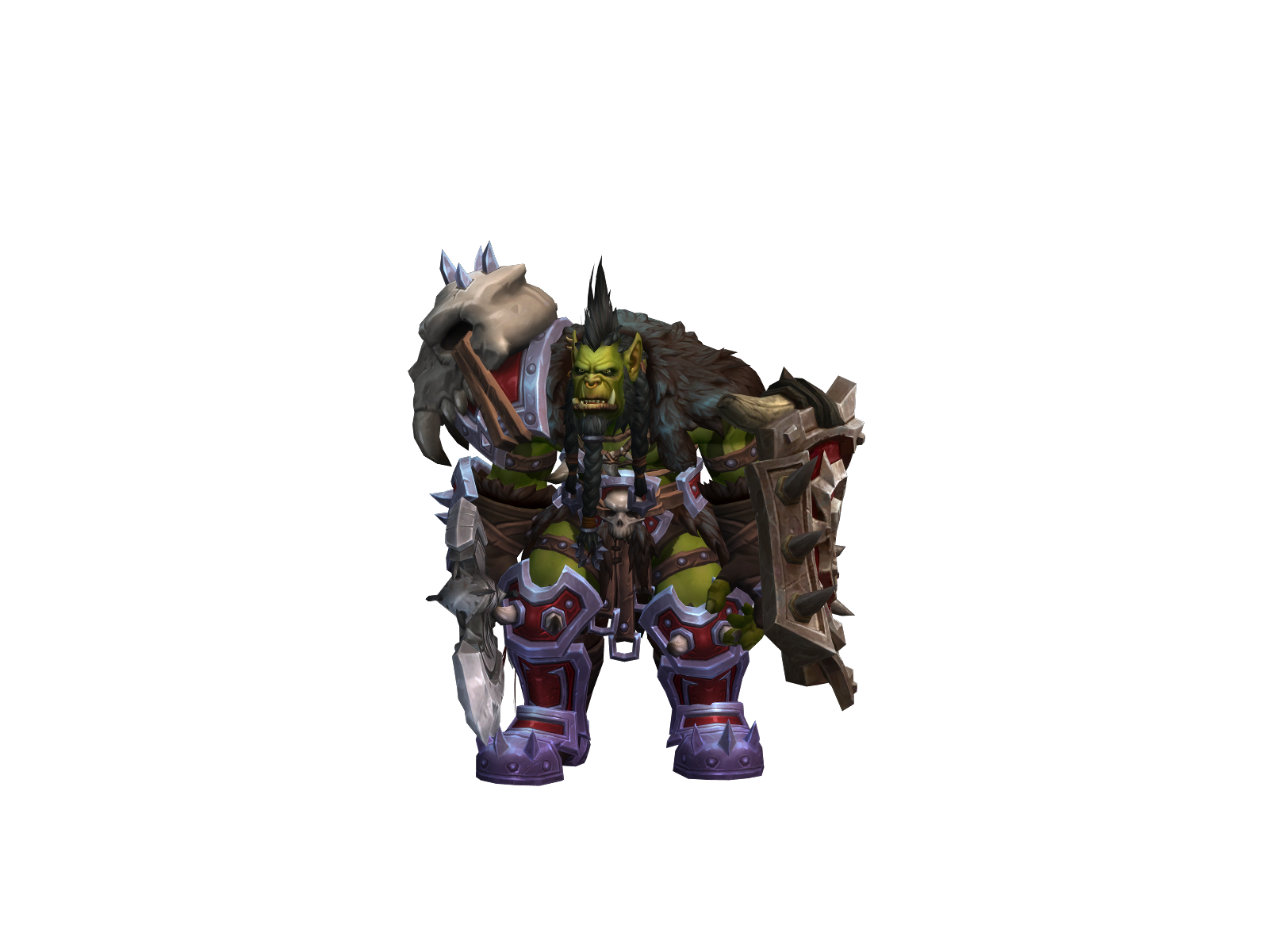 Menefrego 3D character render