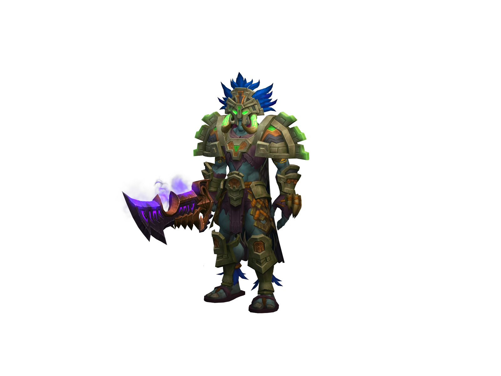Zordiax 3D character render