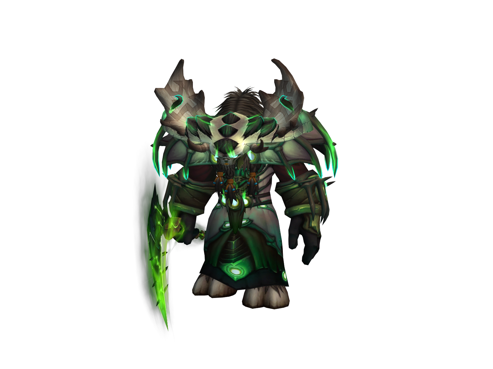 Sbatbull 3D character render