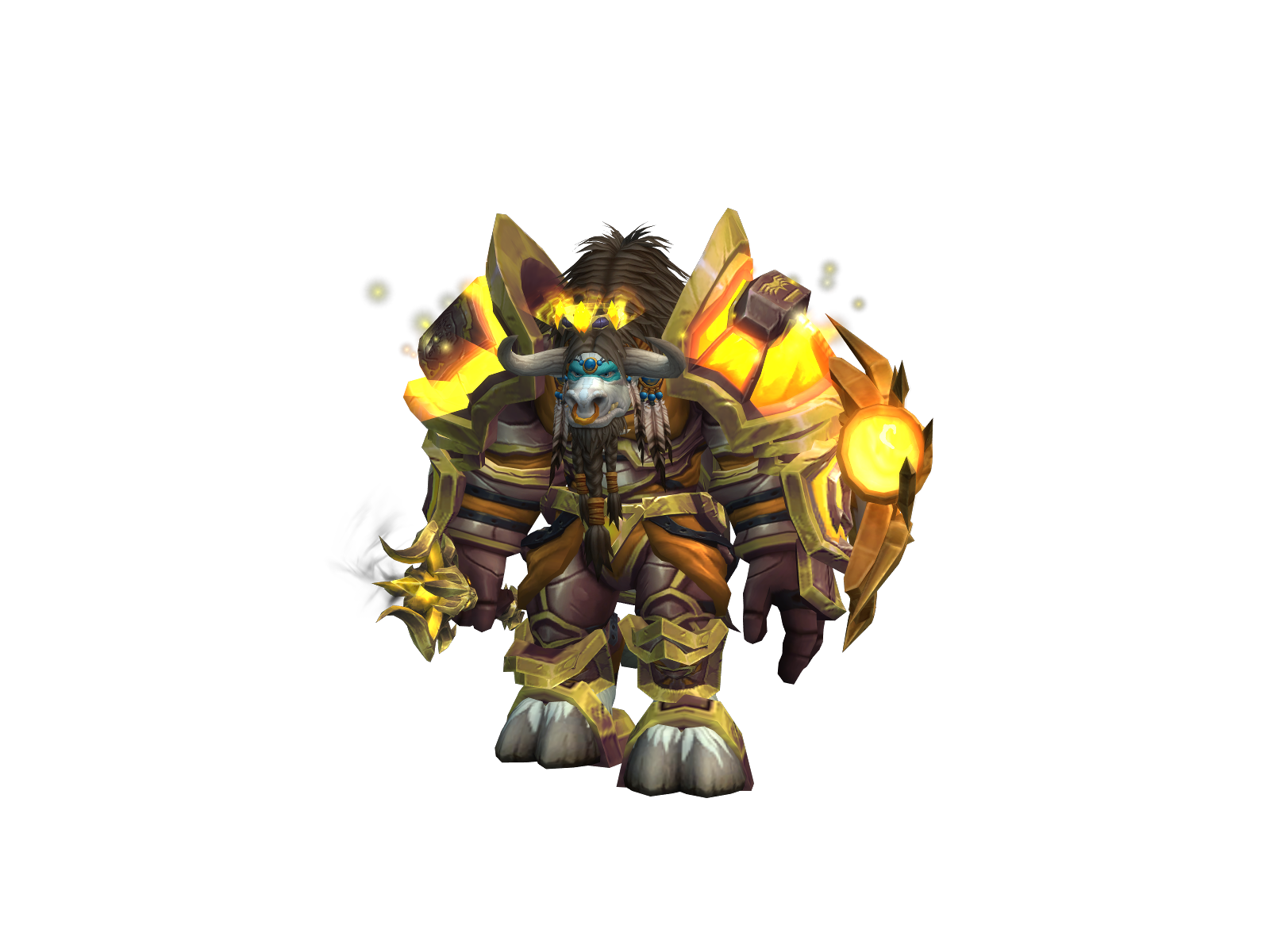 Lightsbane 3D character render