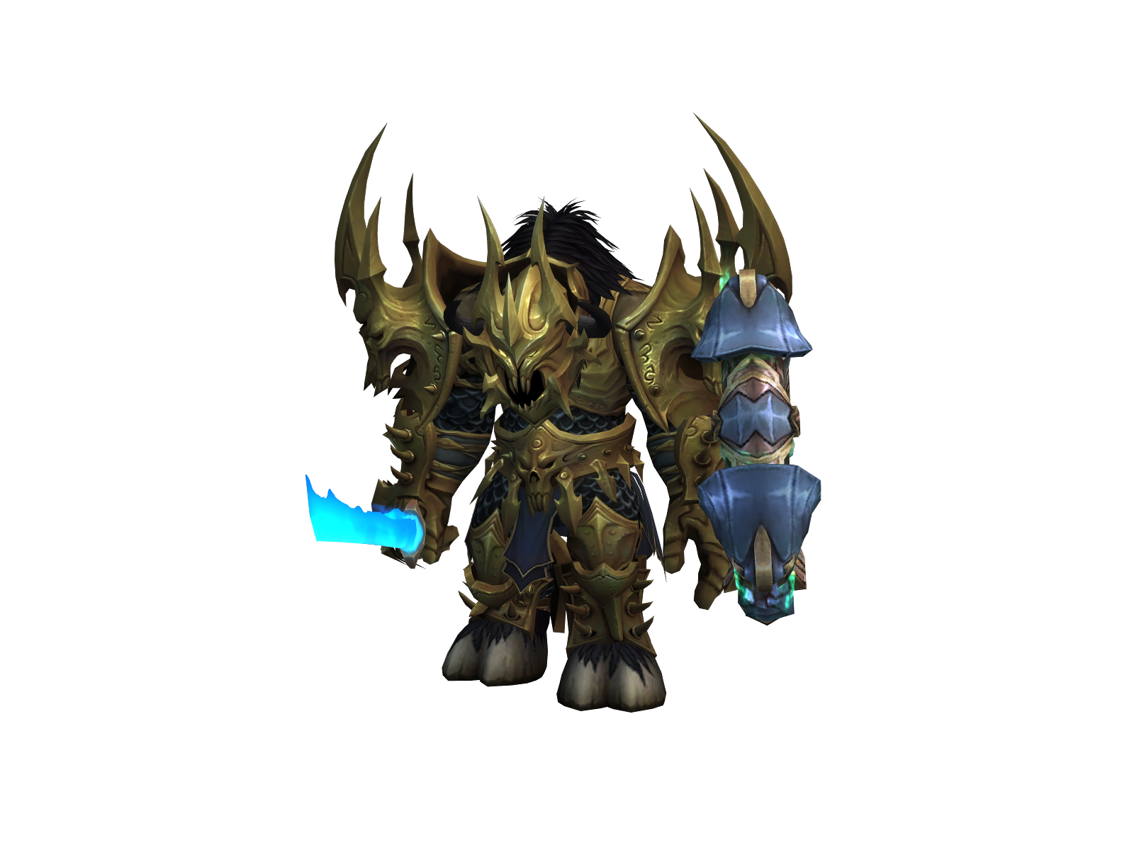 Krey 3D character render