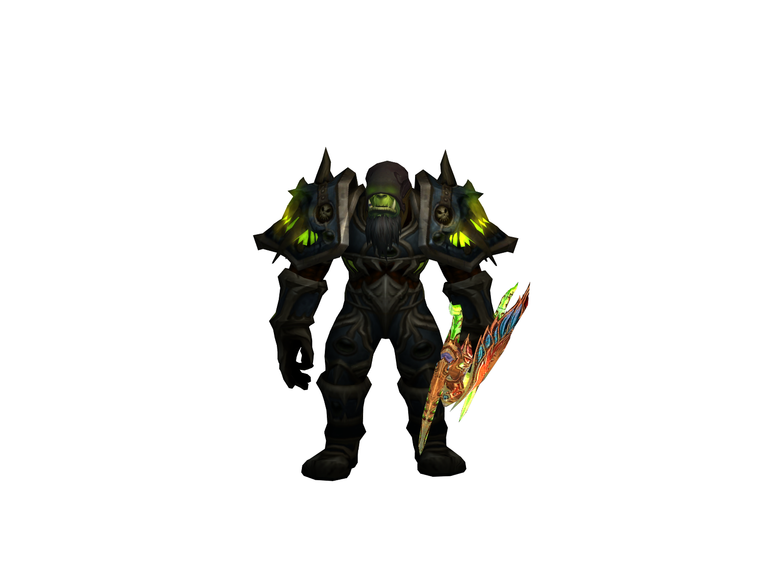 Ganknimal 3D character render