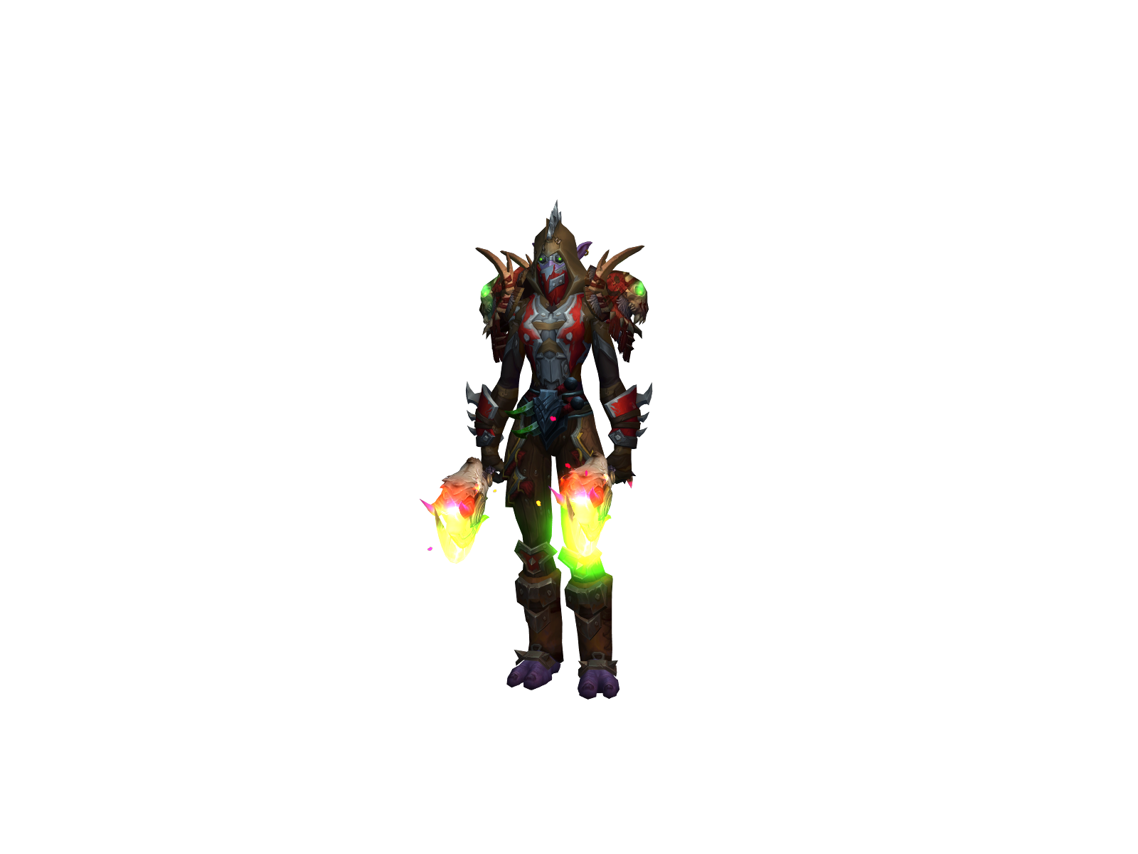 Masca 3D character render