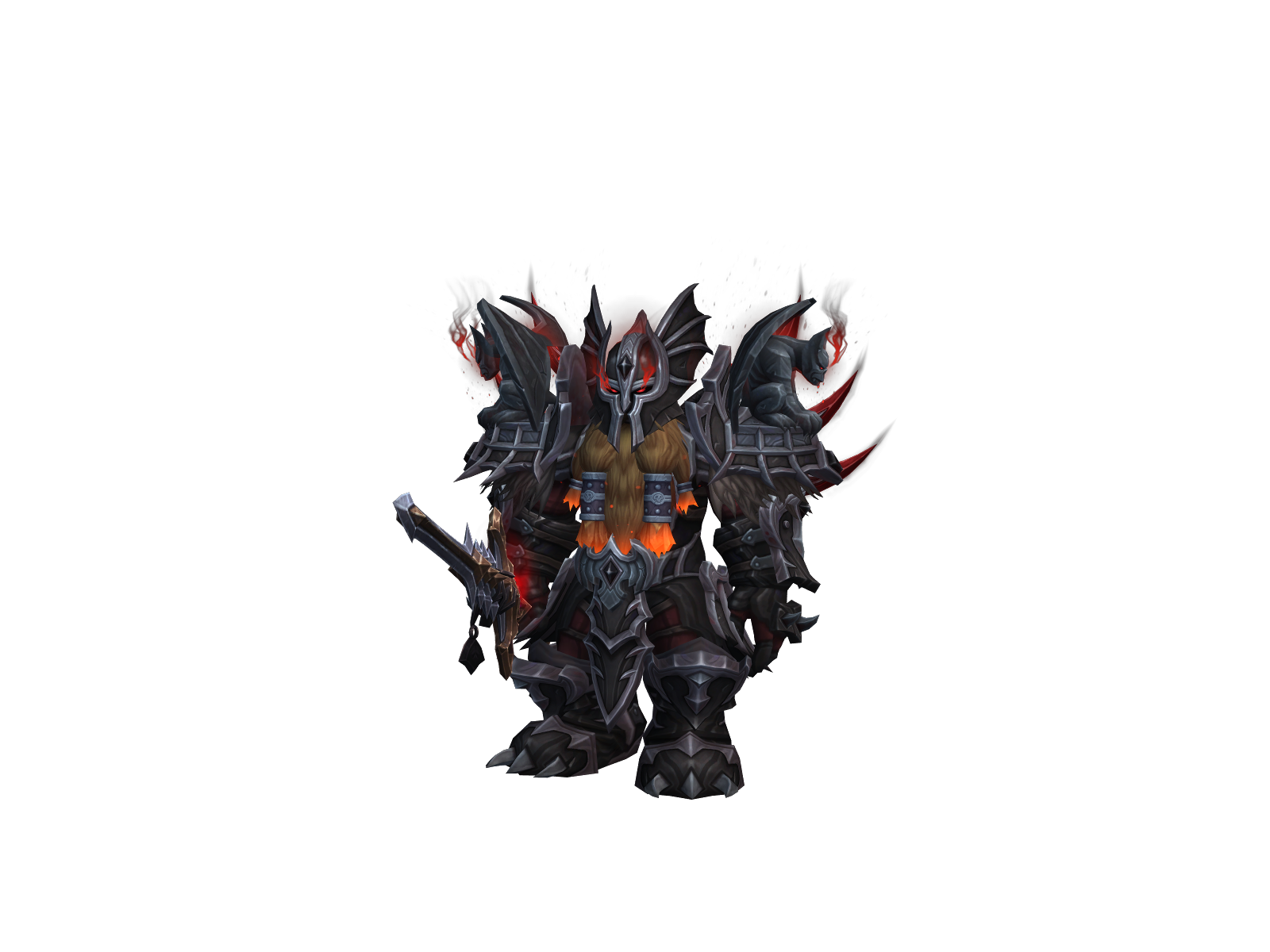 Redris 3D character render
