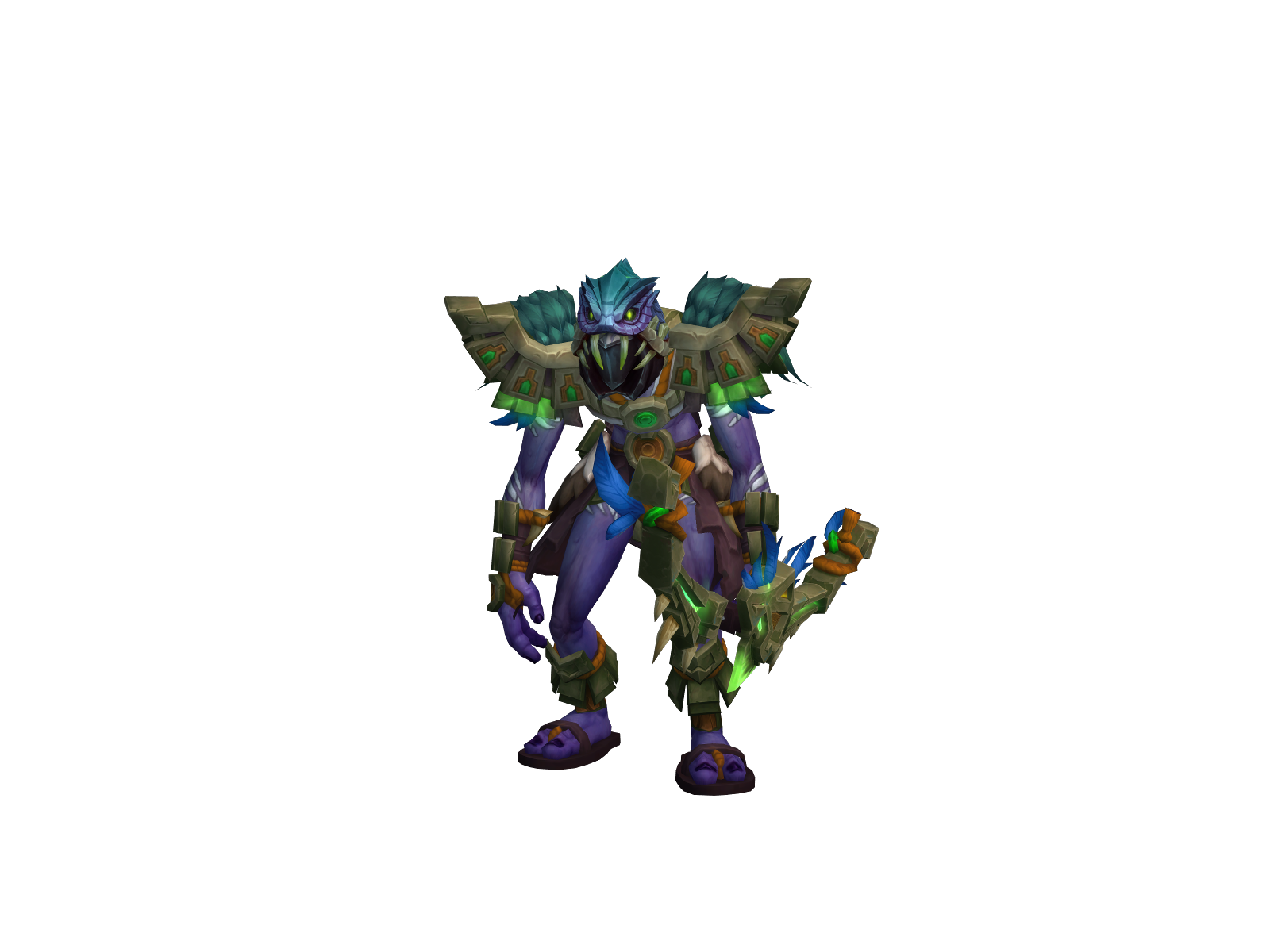 Suiijin 3D character render