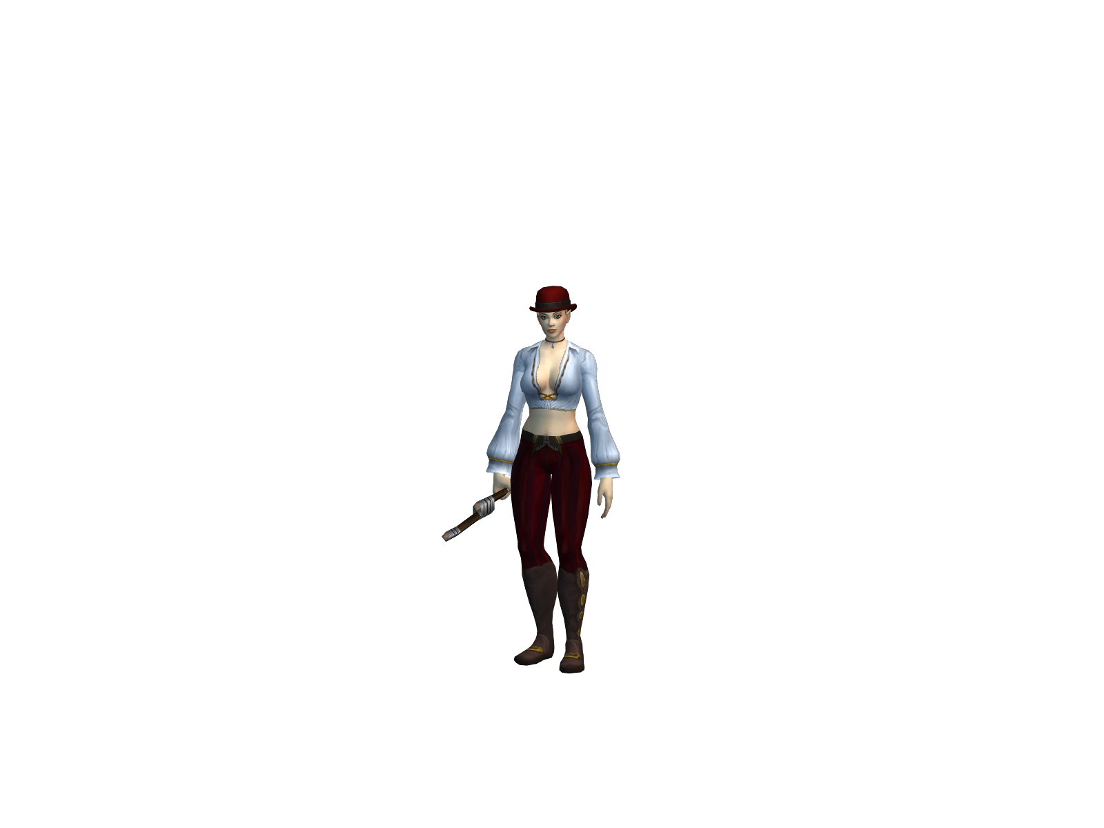 Hacrassya 3D character render