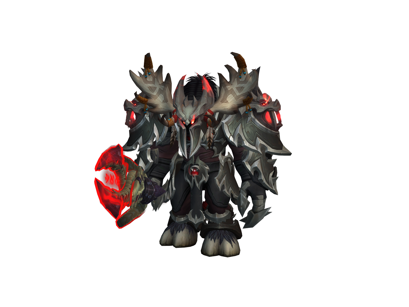 Gradasso 3D character render