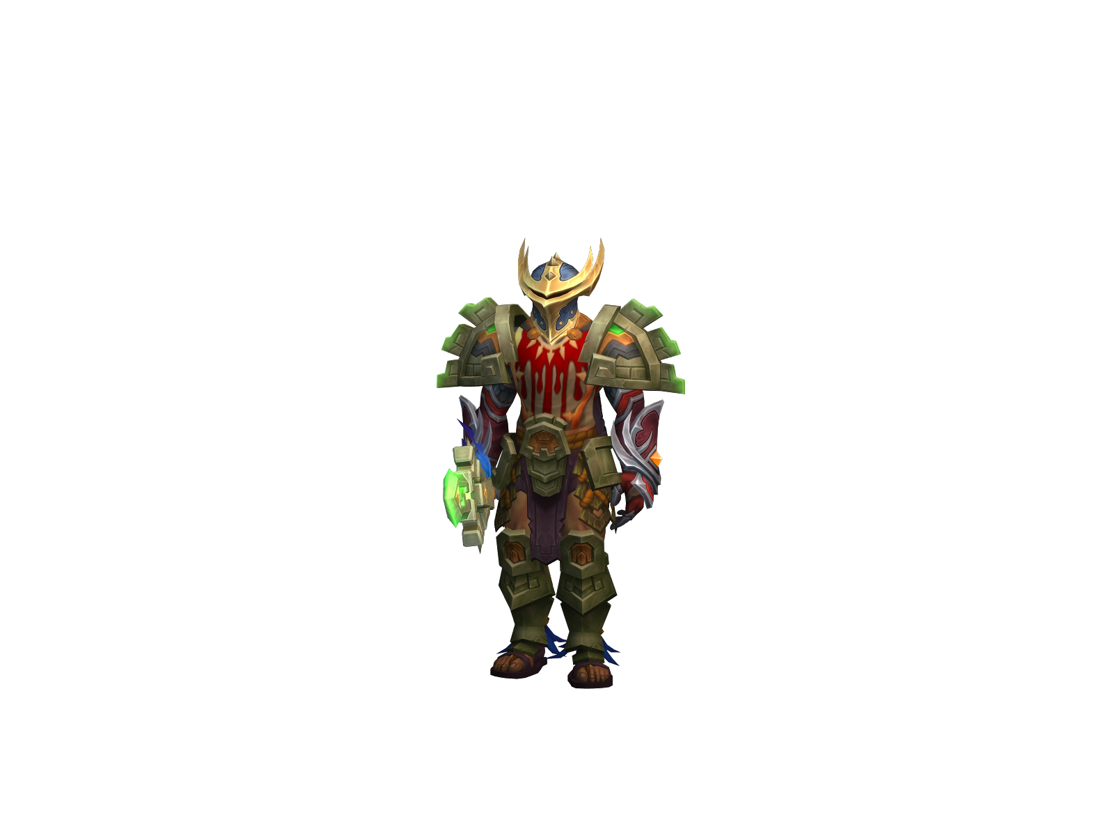 Shancks 3D character render