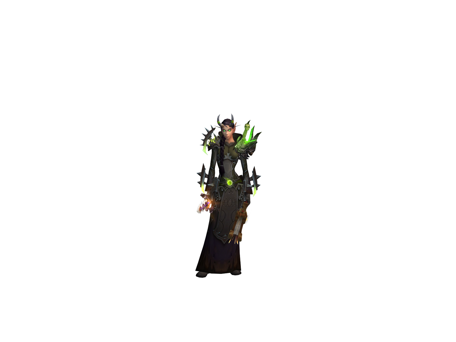 Imenes 3D character render