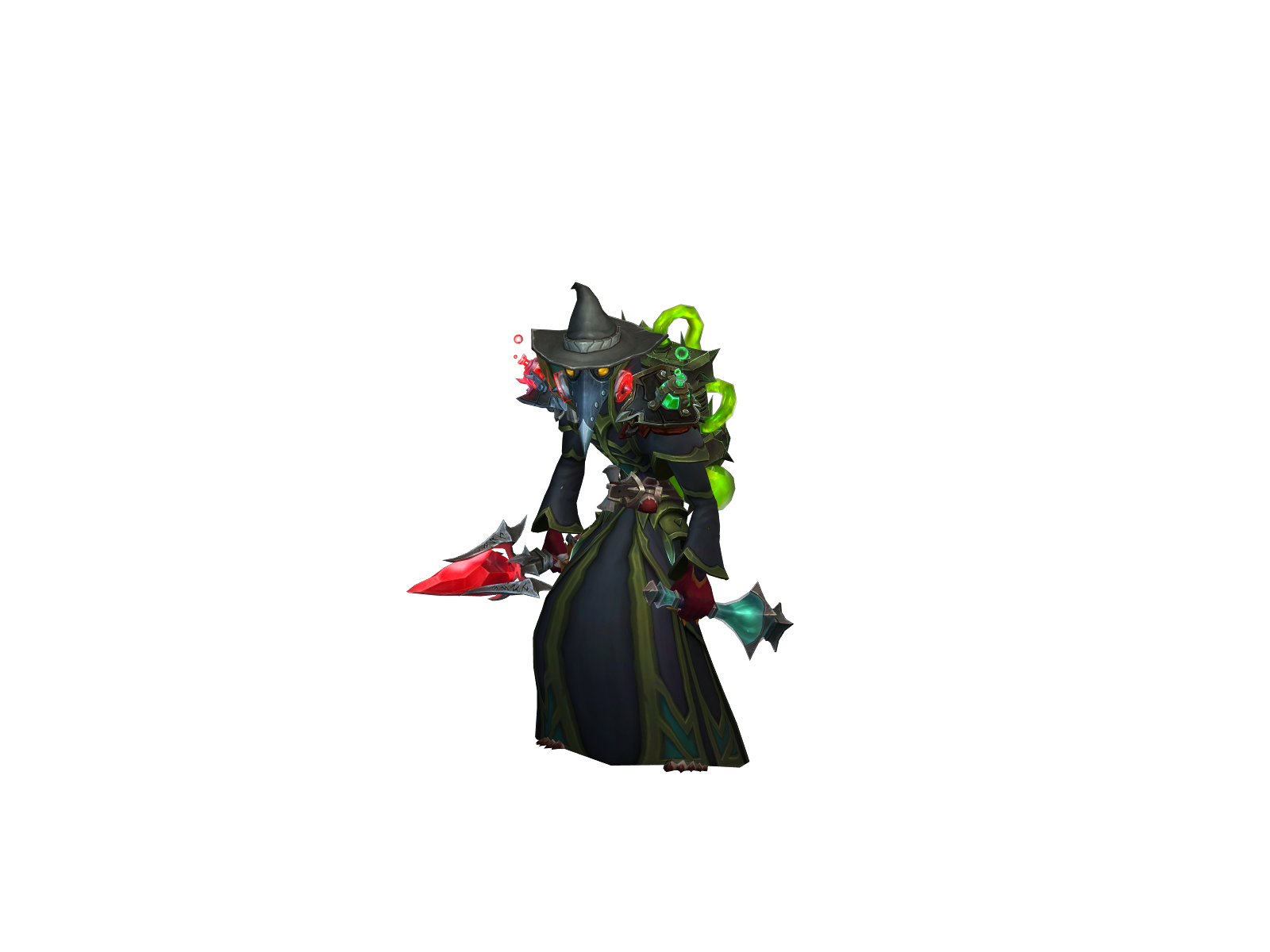 Eastwingg 3D character render