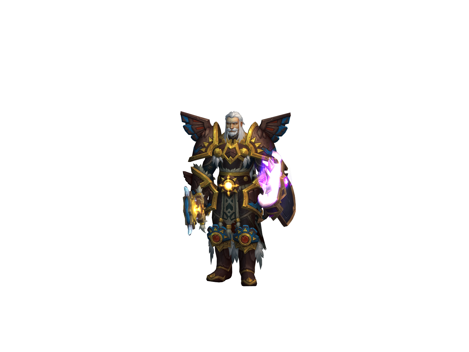 Aramacus 3D character render