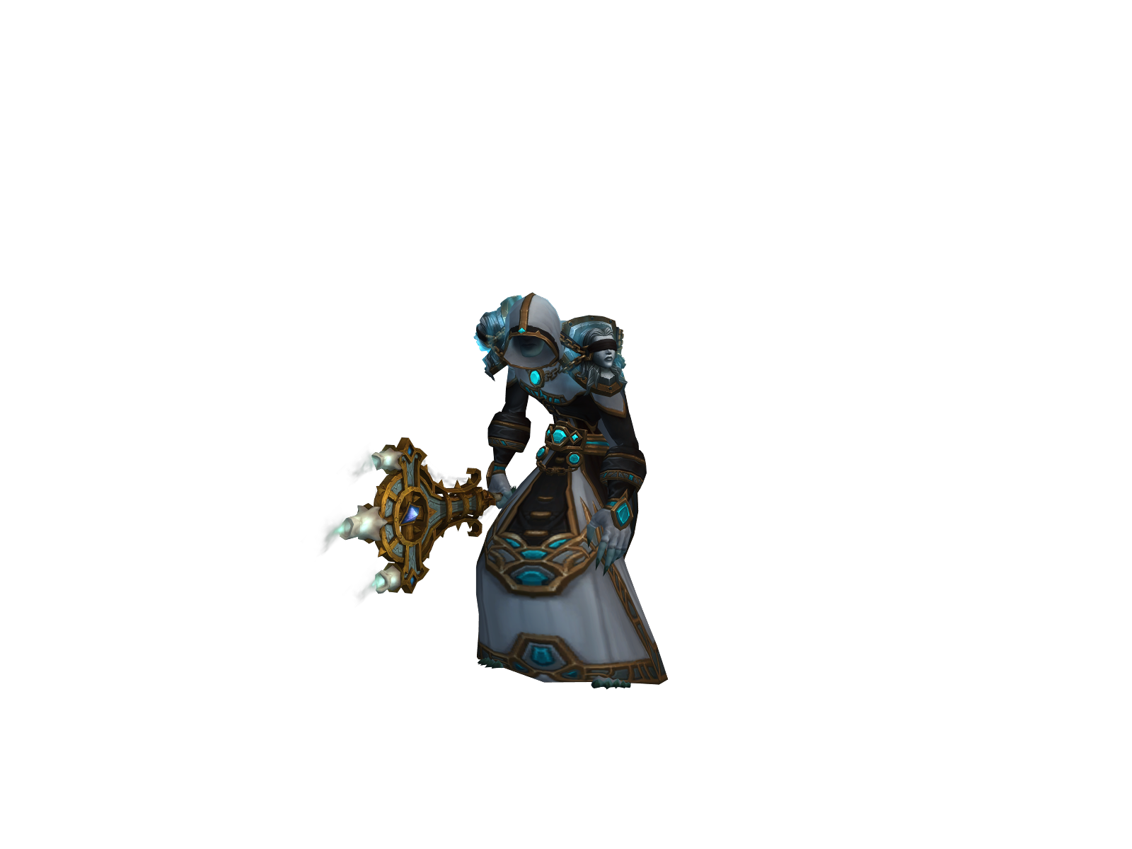 Sacerius 3D character render
