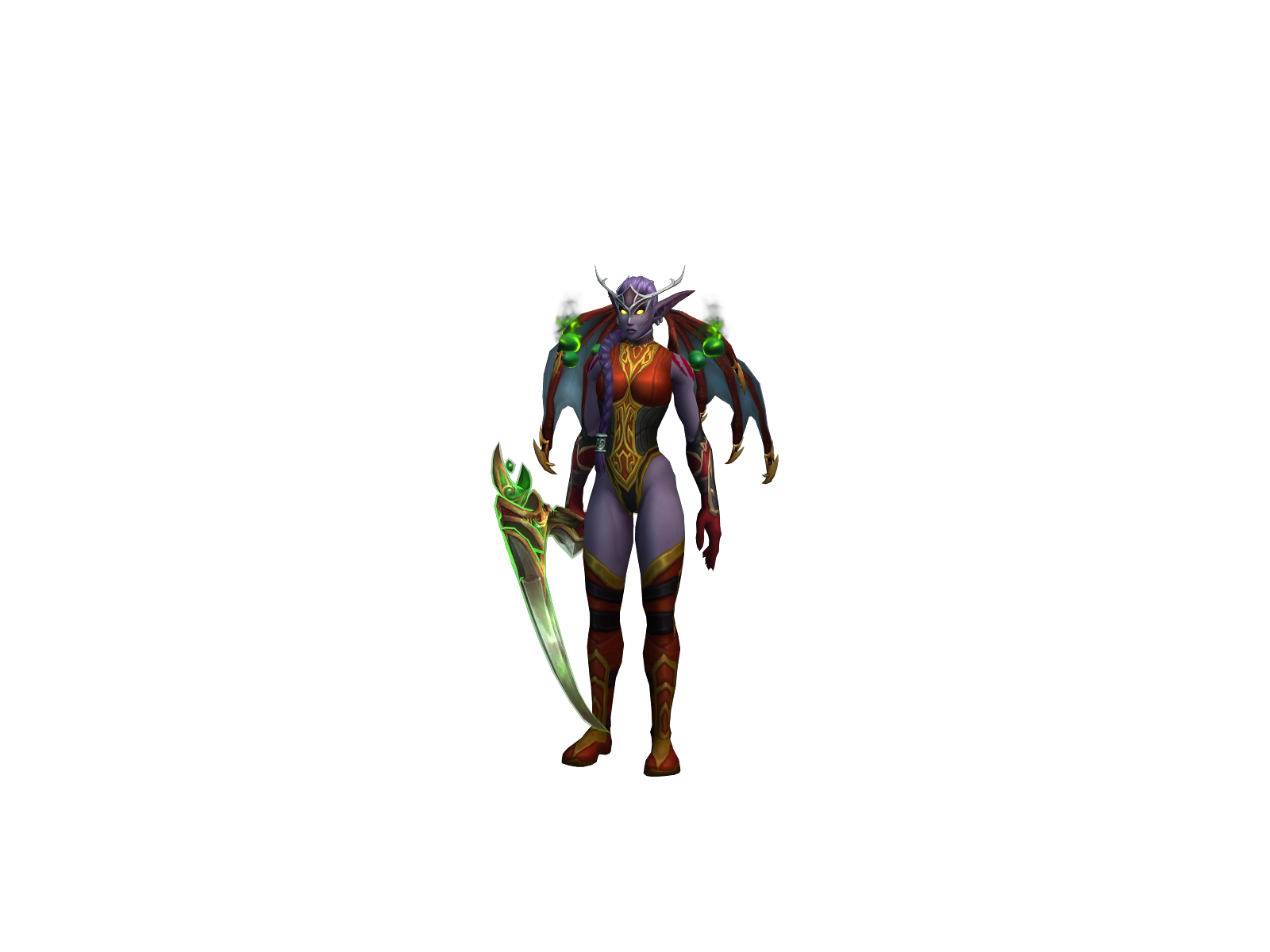 Sautome 3D character render
