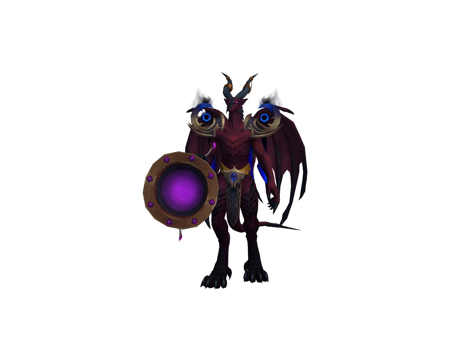 Burglurn 3D character render