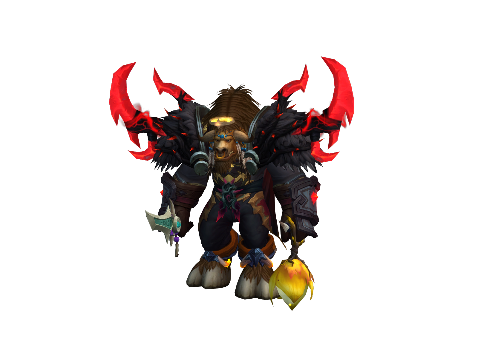 Tankduro 3D character render
