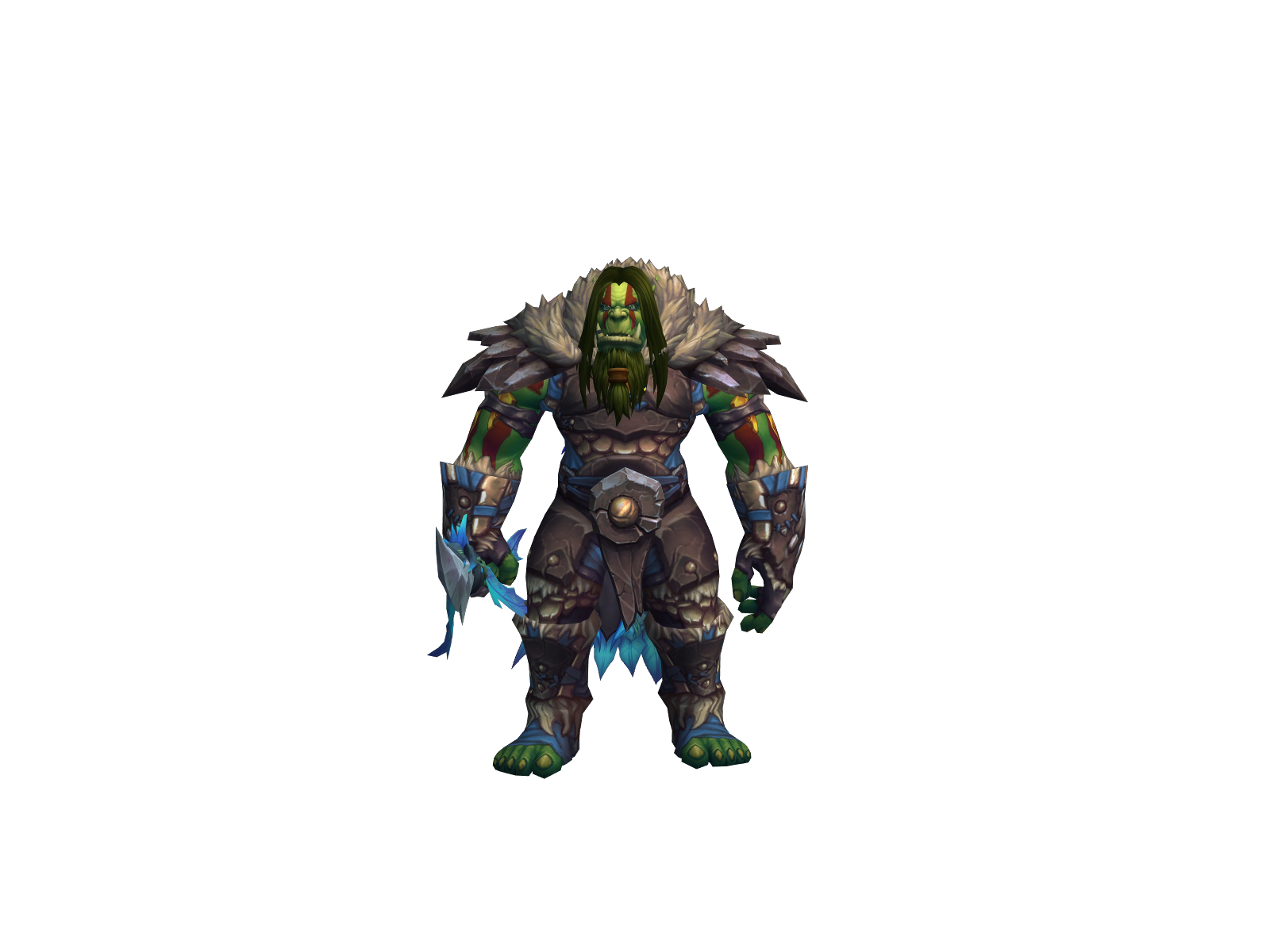 Toomuchburst 3D character render