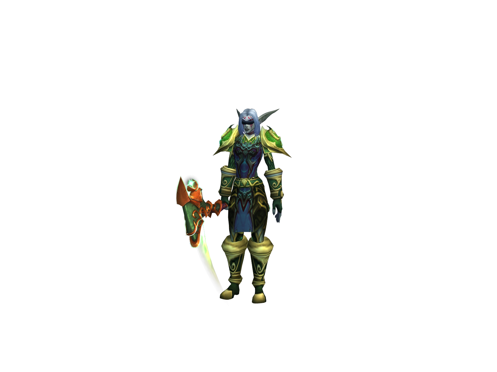 Heocatmeow 3D character render