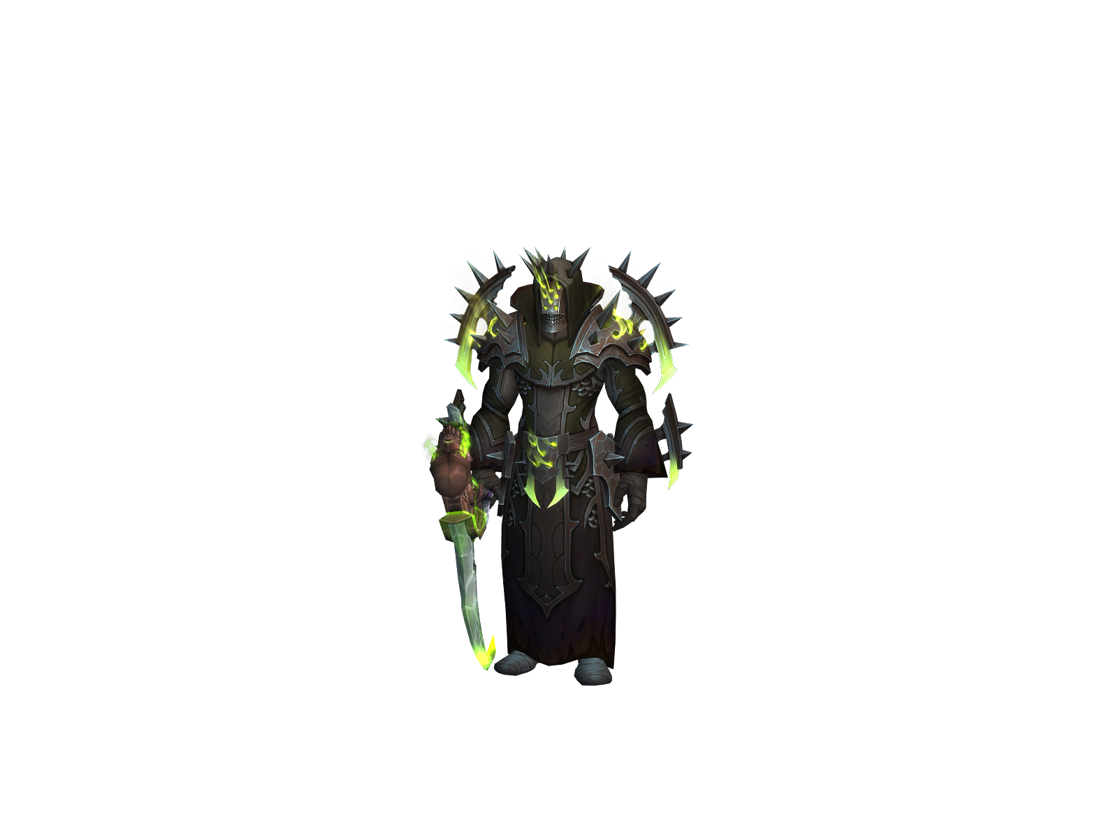 Abaddon 3D character render