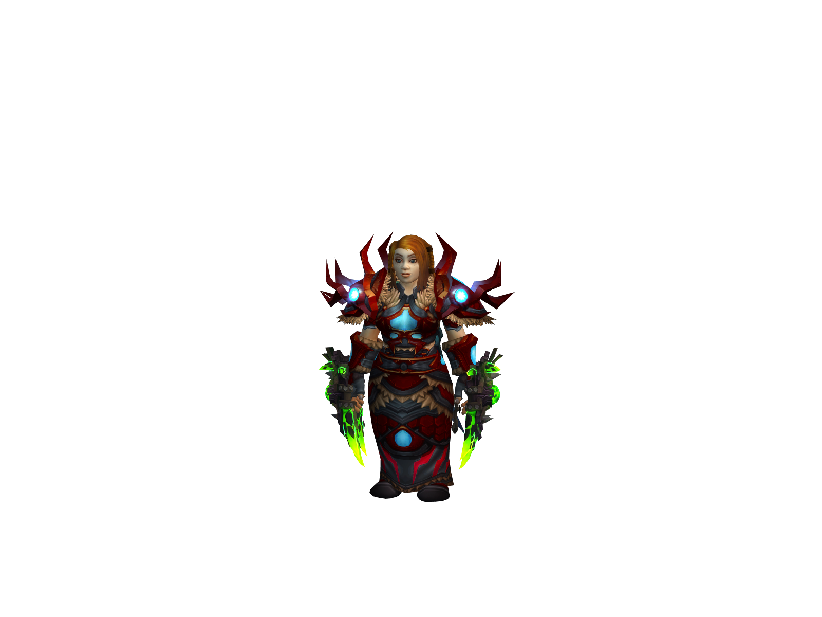Folgorazia 3D character render
