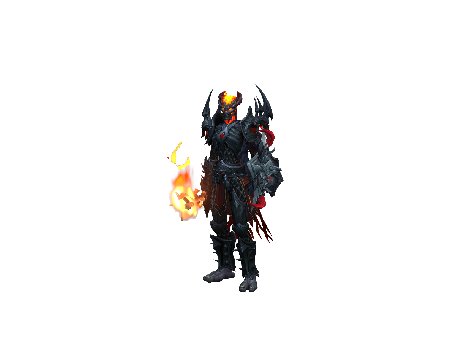 Highlights 3D character render