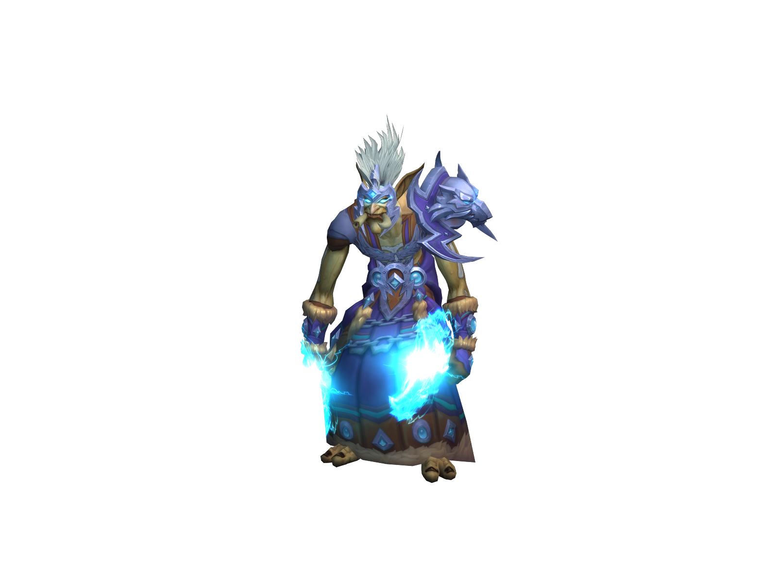 Shamankiller 3D character render