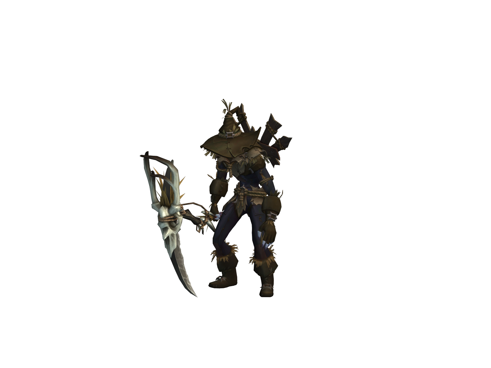 Papamarcio 3D character render